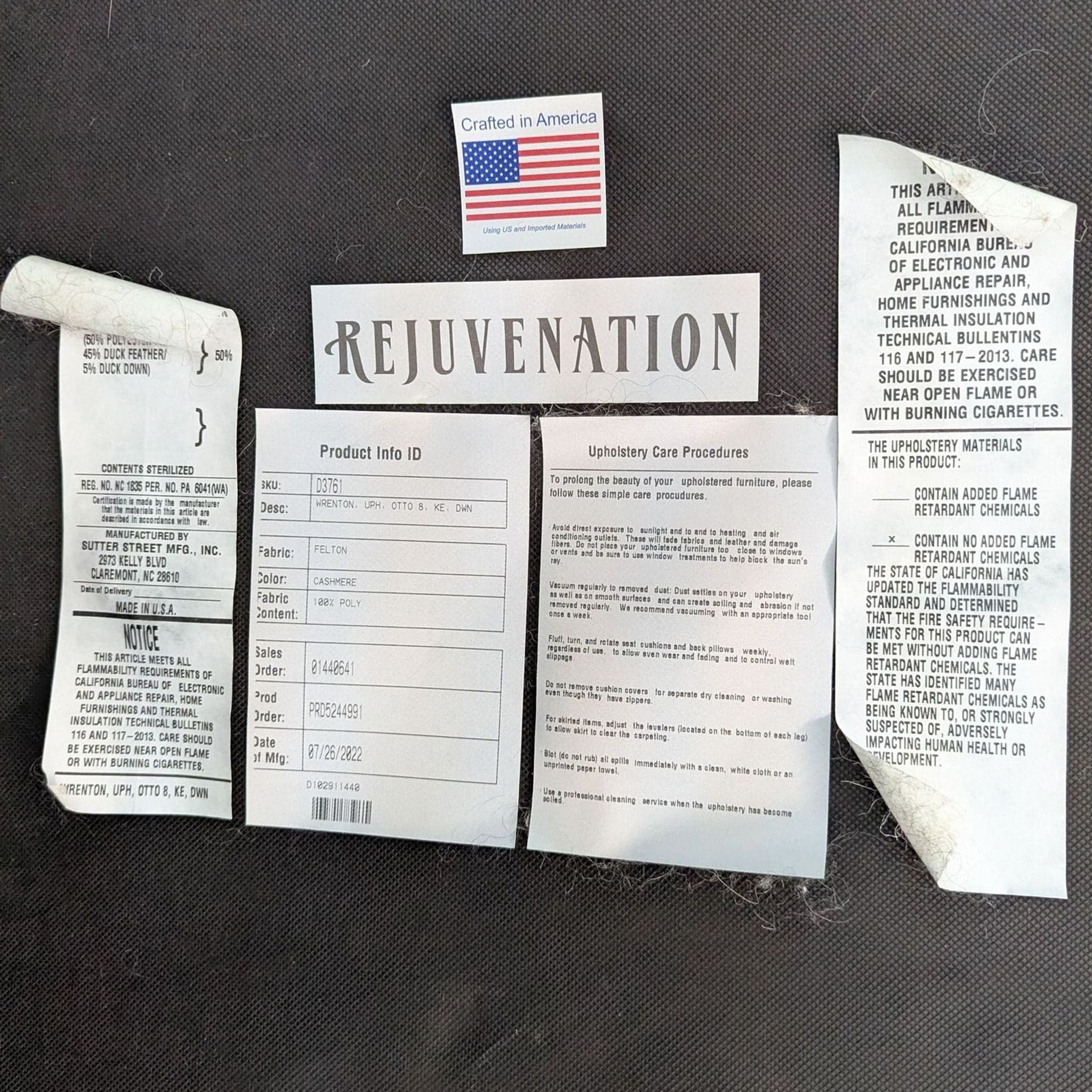 Rejuvenation Wrenton Coffee Table Ottoman - Thumbnail 5