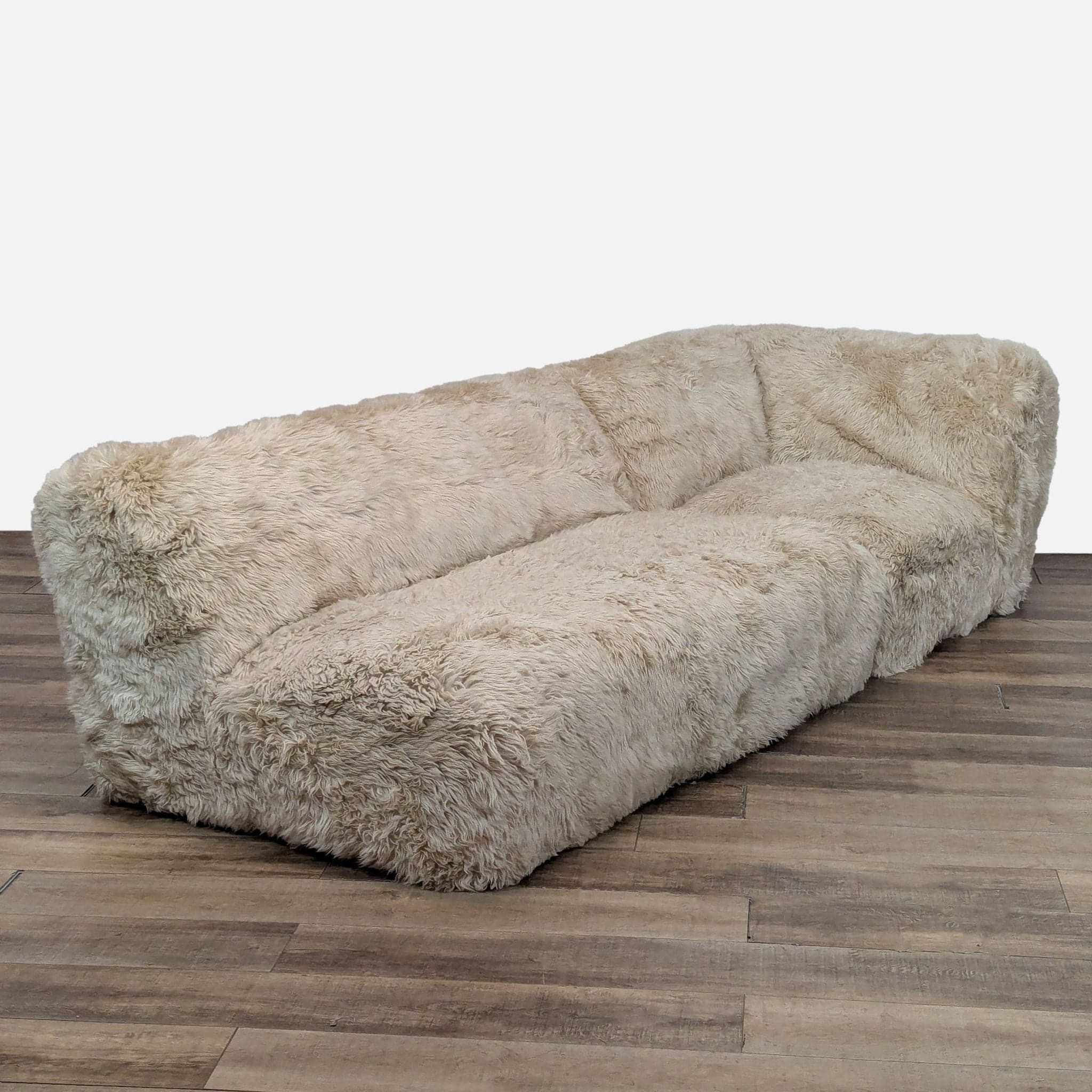 Restoration Hardware Yeti Sheepskin Sectional - Thumbnail 8