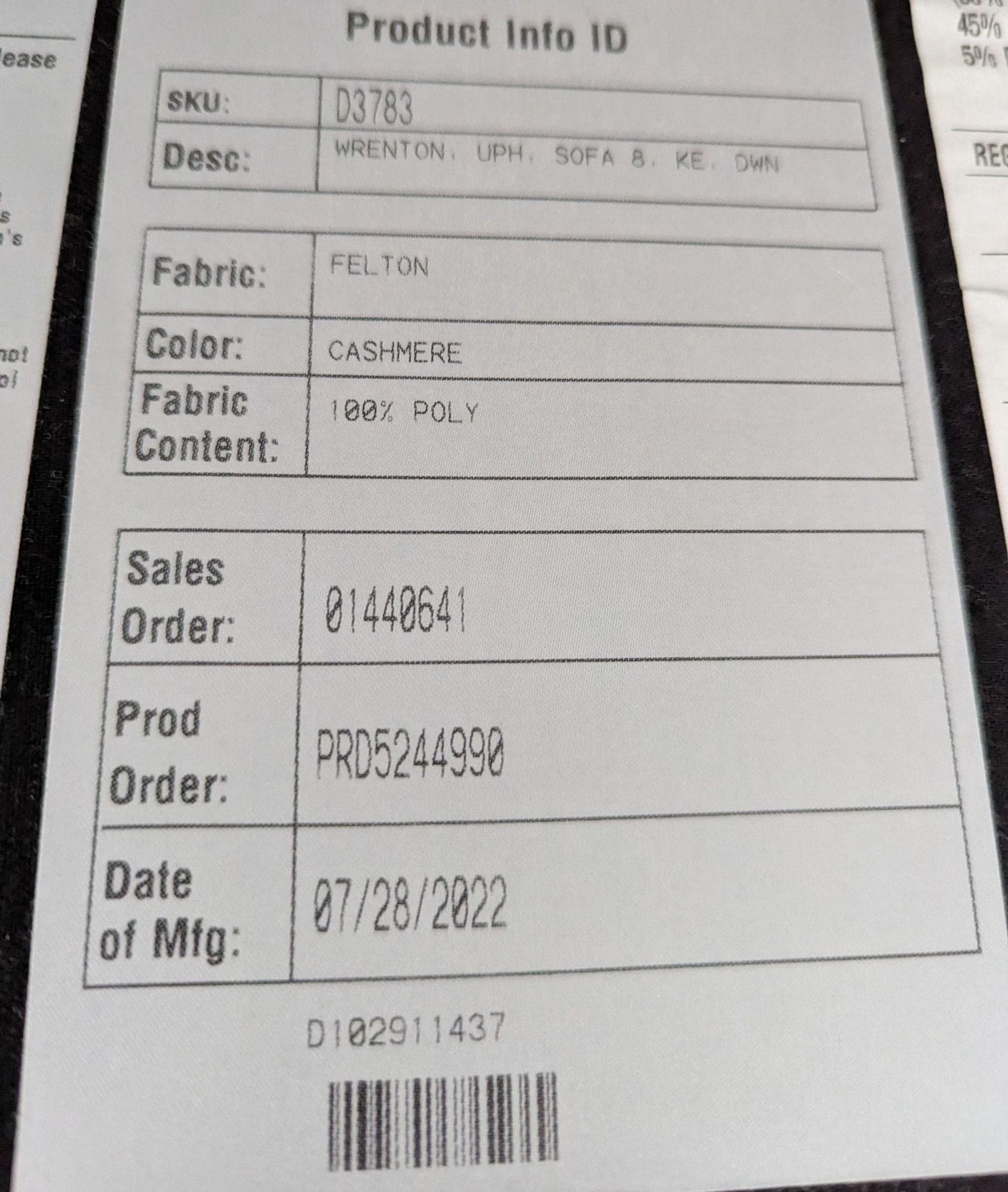 Rejuvenation Wrenton 3-Seat Modern Sofa - Thumbnail 11