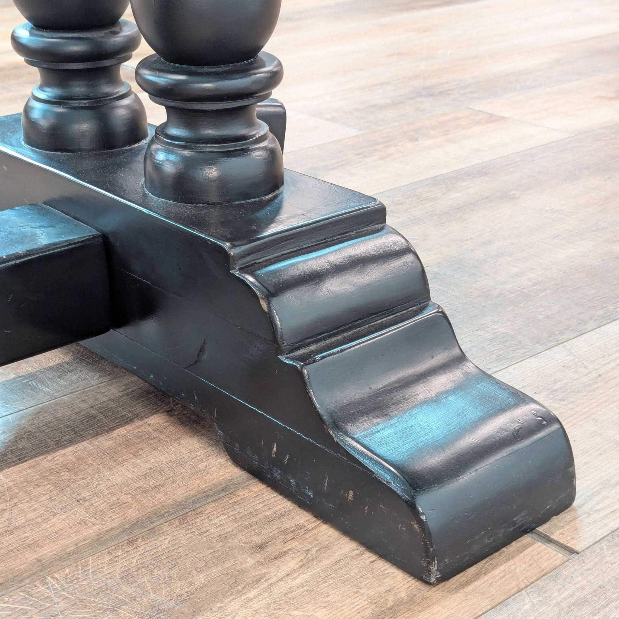 Peruvian Glass Top Dining Table - Thumbnail 8