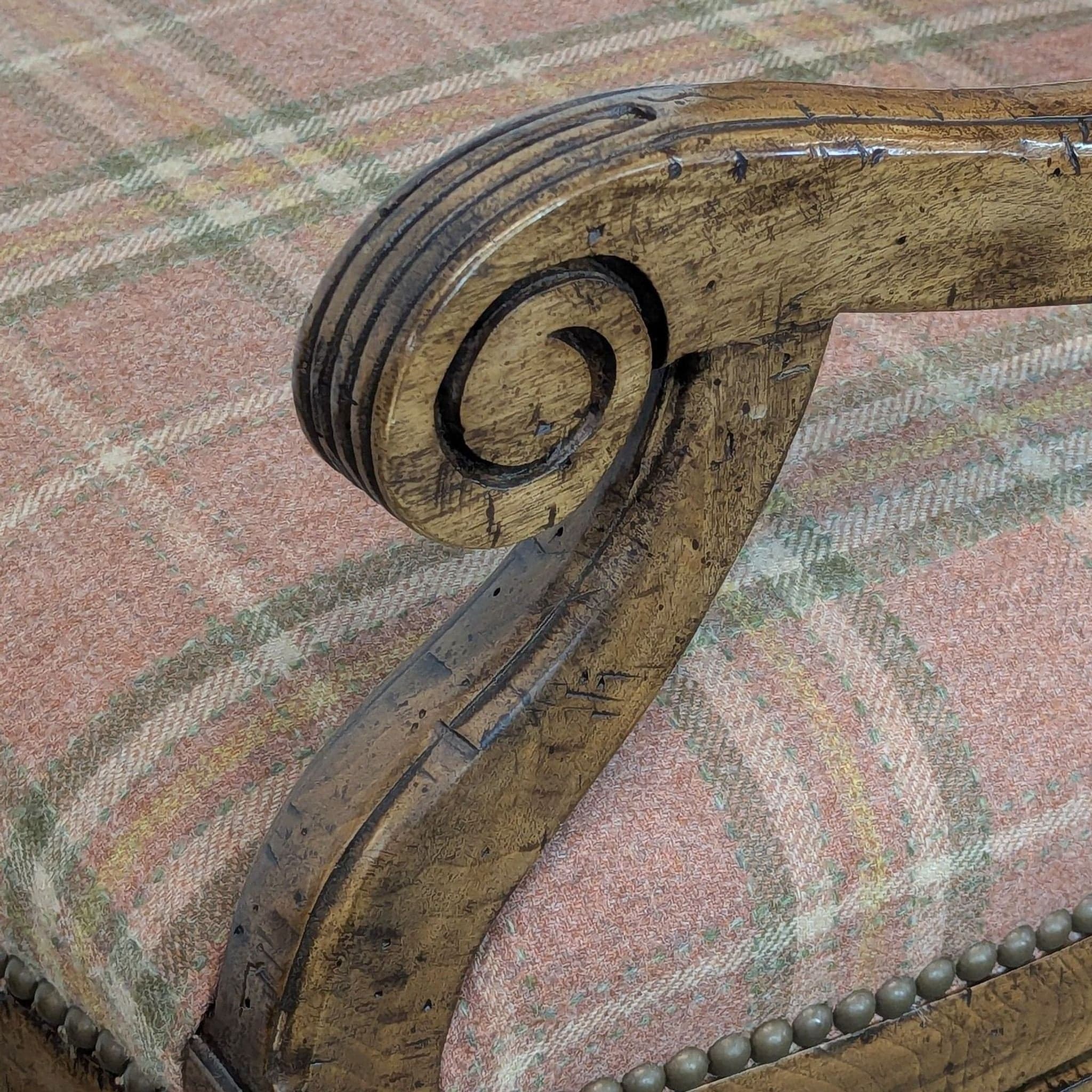 Upholstered Bar Stool - Thumbnail 4