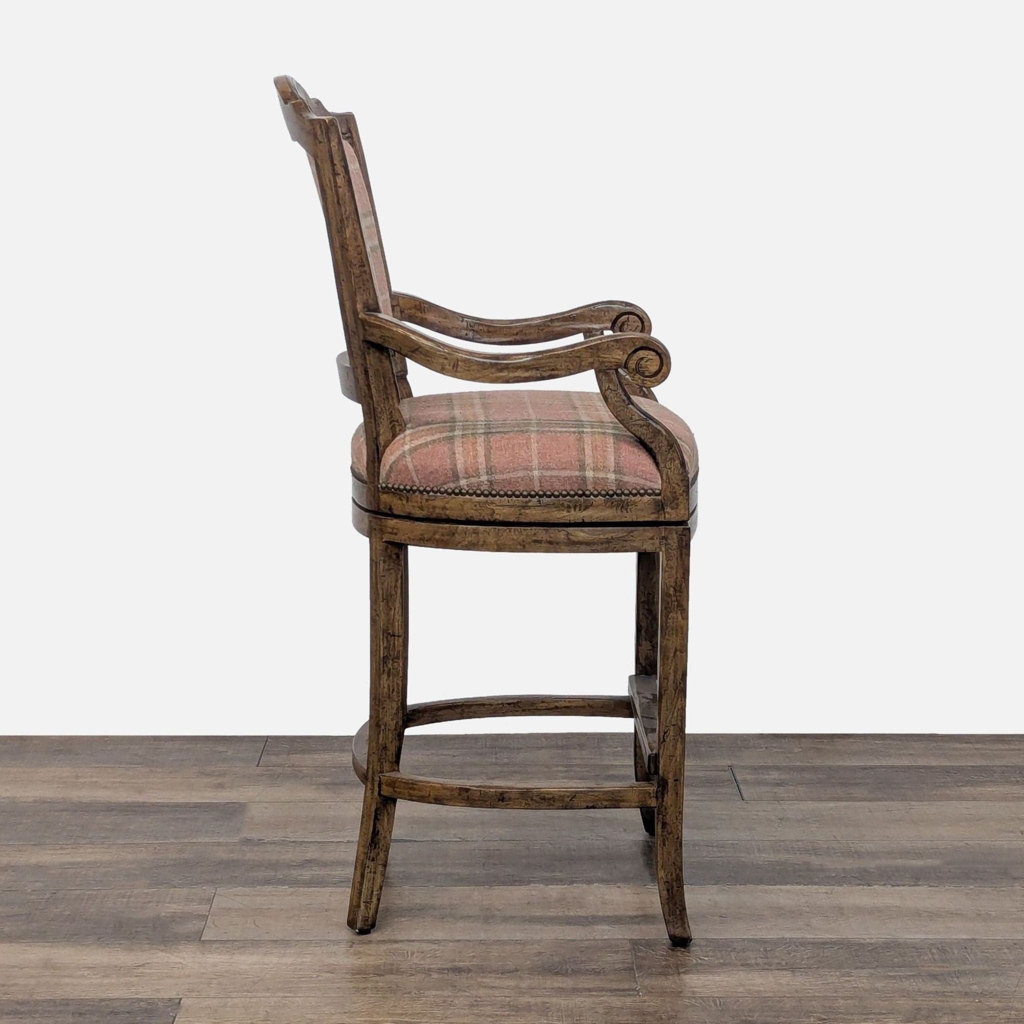 Upholstered Bar Stool - Thumbnail 9