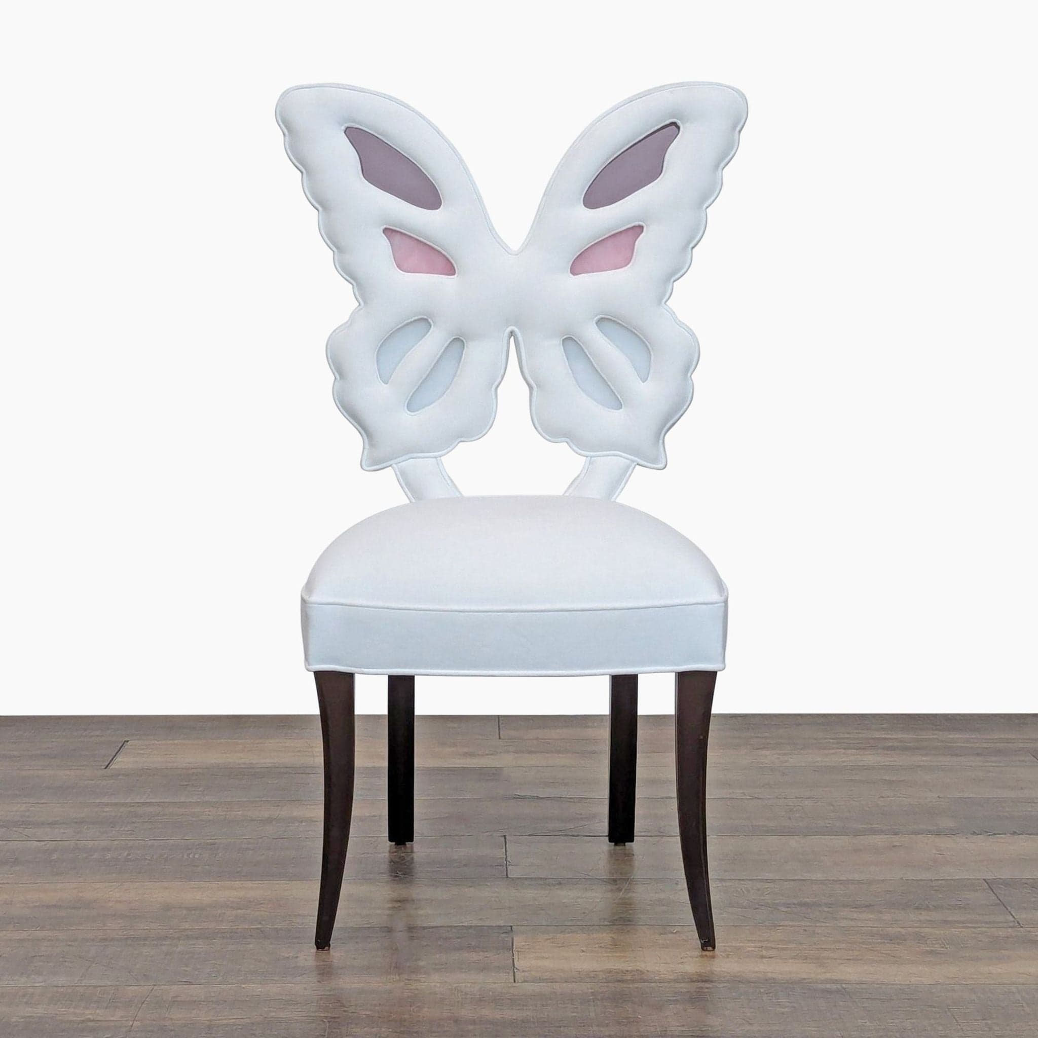 Haute House Stained-Glass Farfalla Dining Chair - Image 1