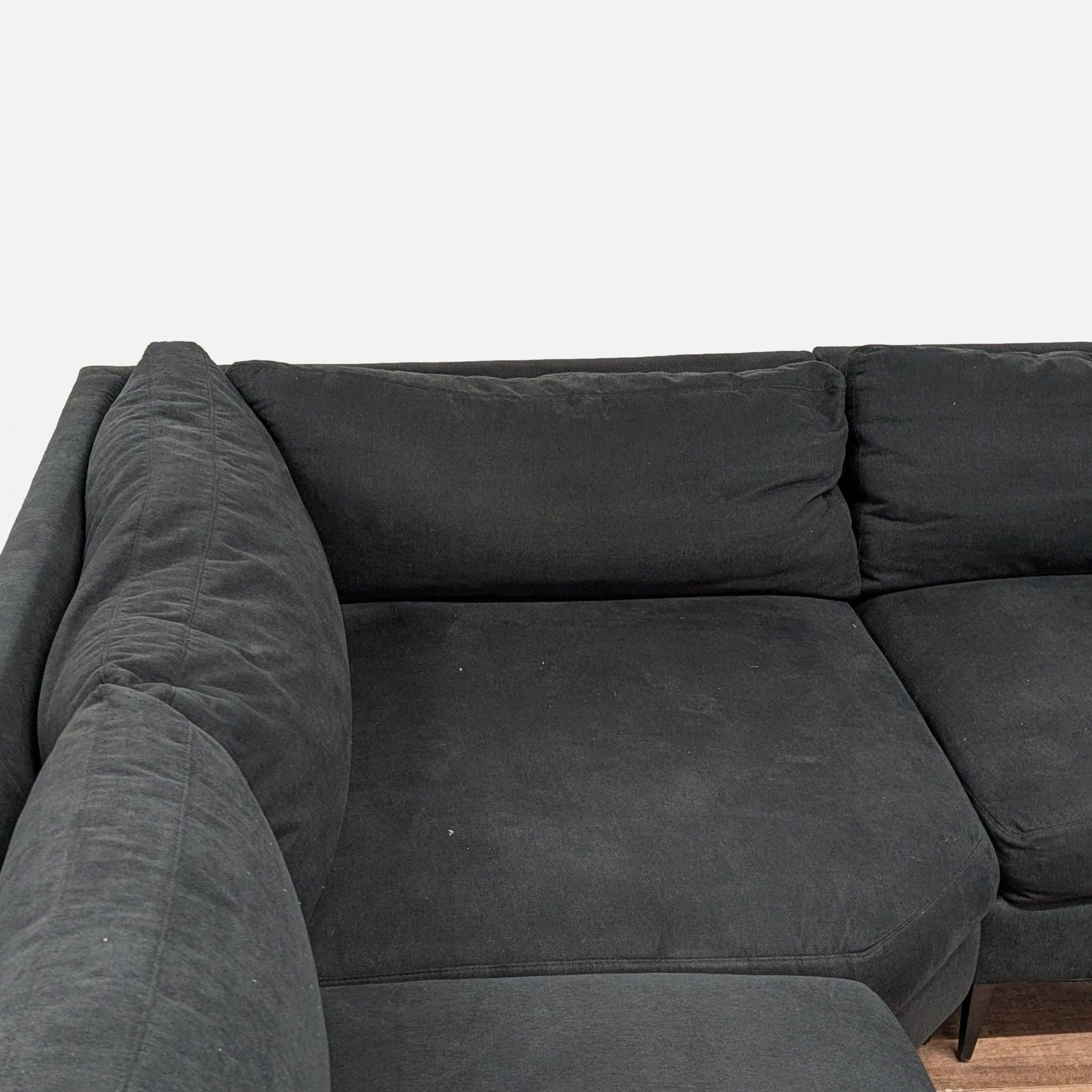 Jonathan Louis Large Modern Sectional Sofa with Chaise - Thumbnail 4