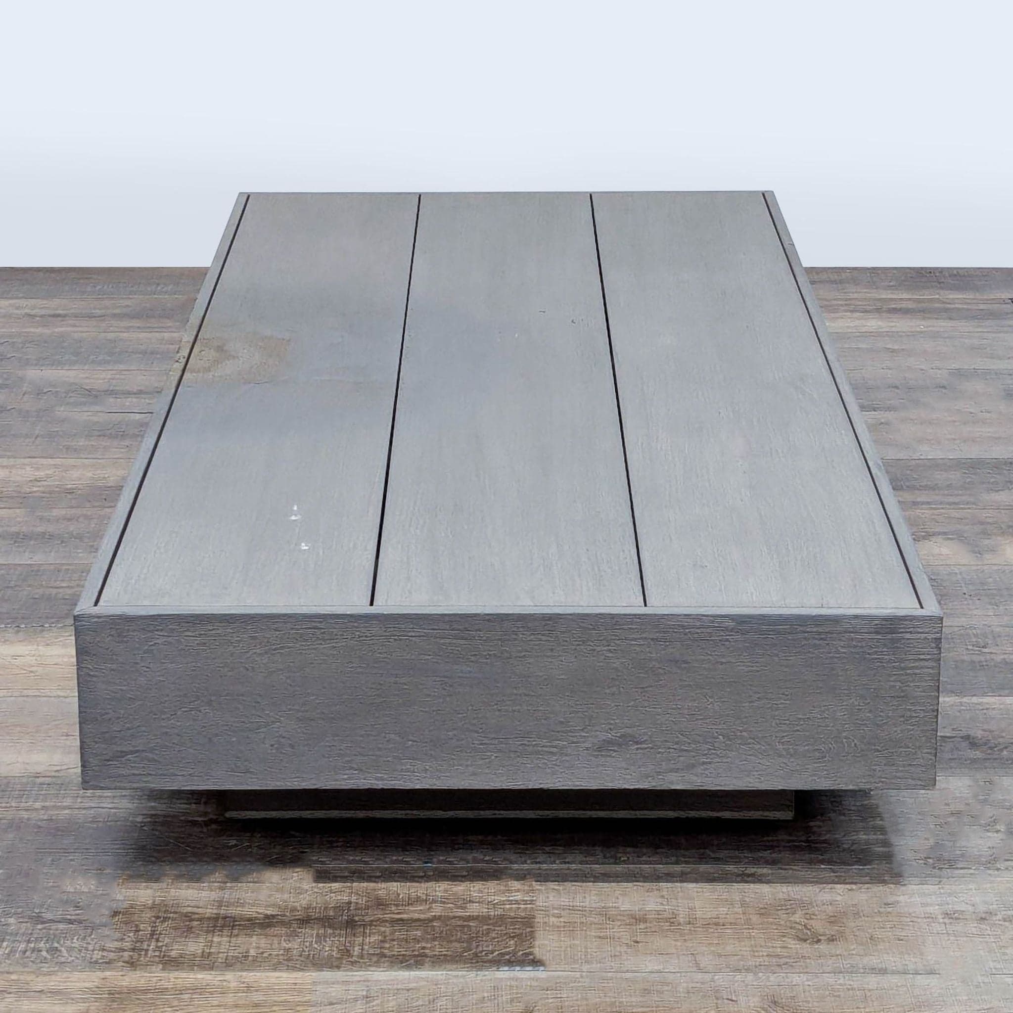 Restoration Hardware Cape Town Teak Outdoor Coffee Table - Thumbnail 2