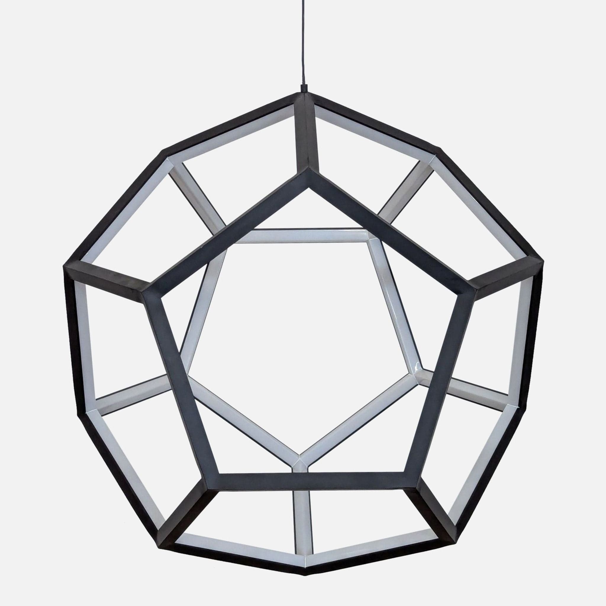 ET2 Penta 22" Wide Black LED Pendant Light - Thumbnail 2