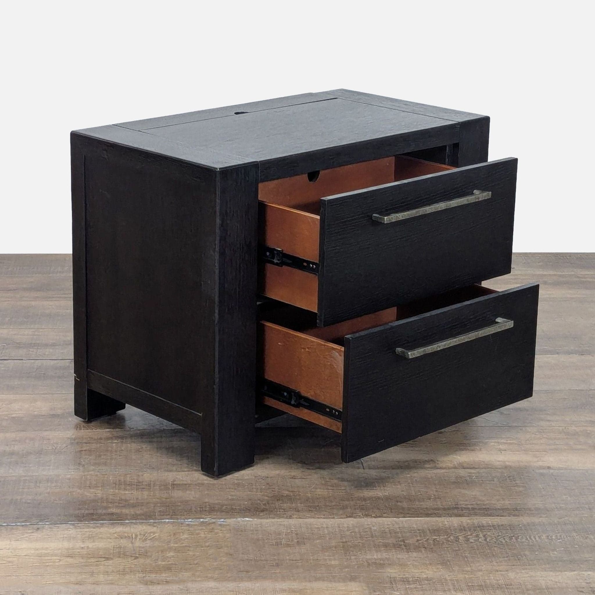 Metropolitan Home Tocara Two Drawer Nightstand - Thumbnail 2