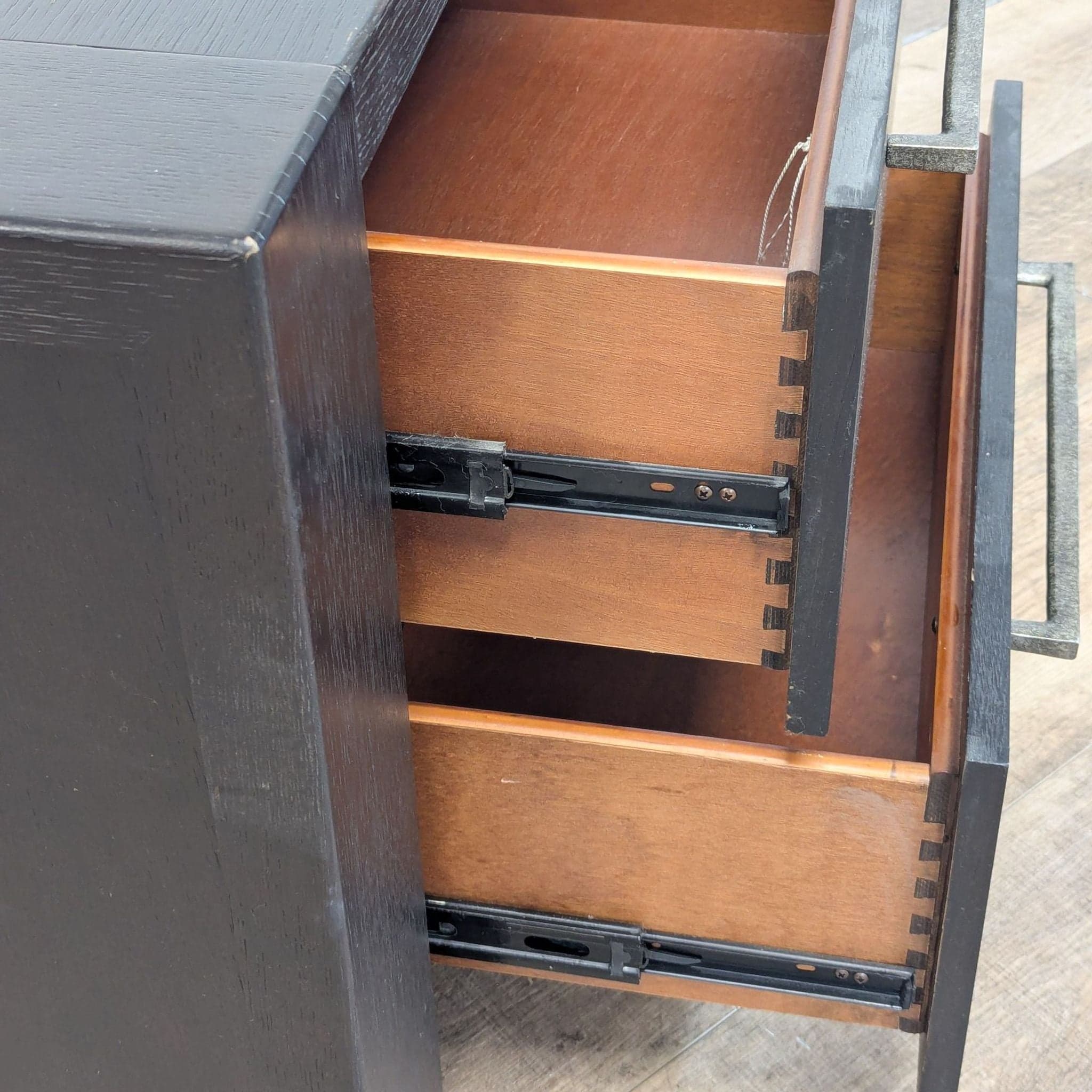 Metropolitan Home Tocara Two Drawer Nightstand - Thumbnail 4