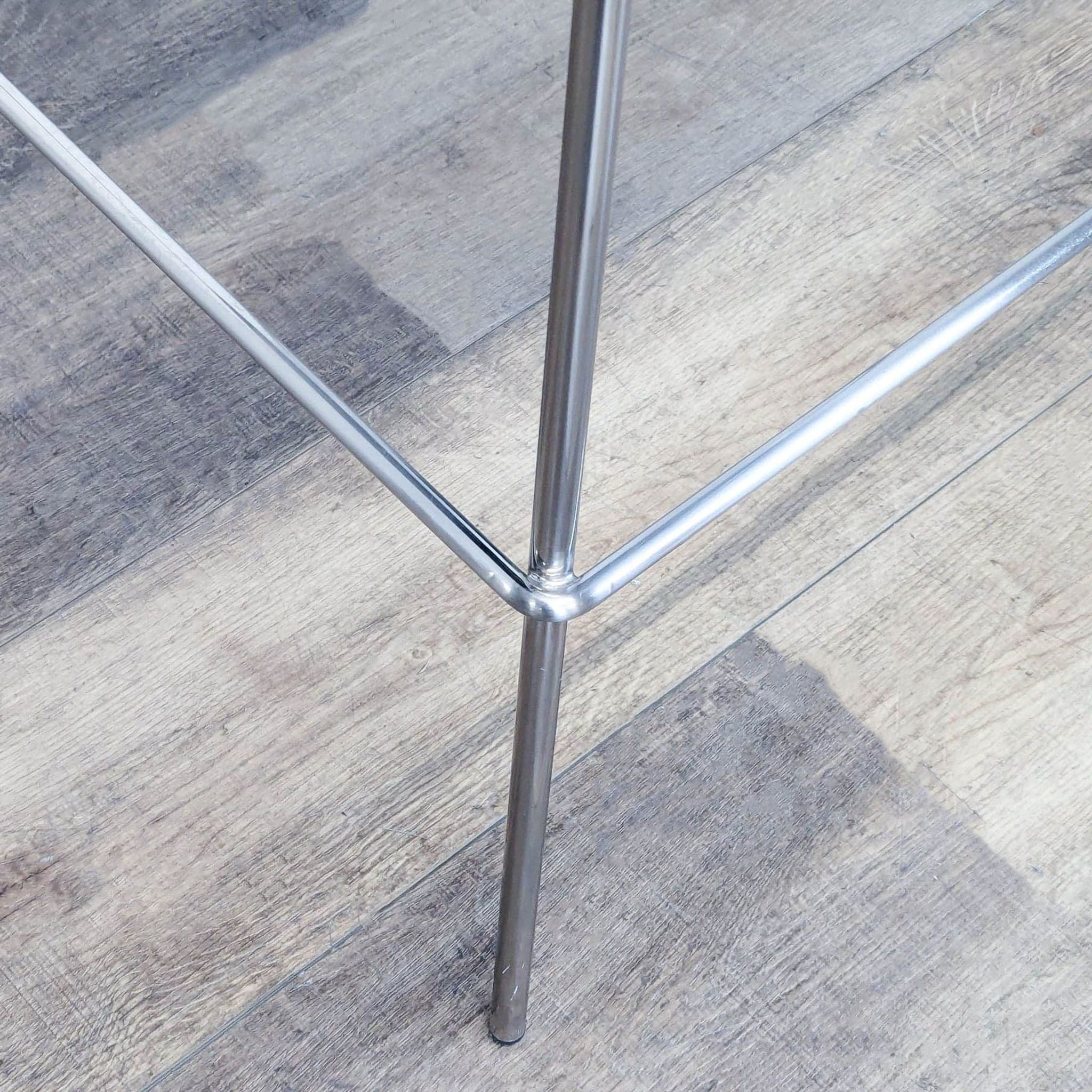 CB2 Charlie Grey Bar Stool - Thumbnail 7