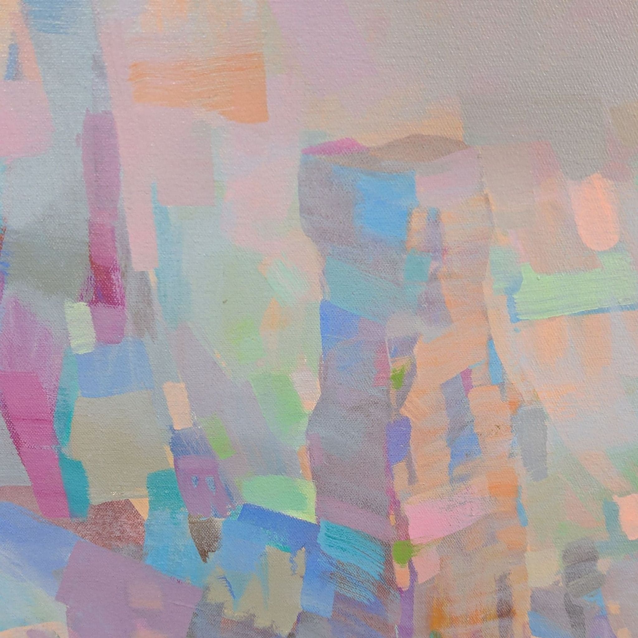 Utah Canyon Original Oil on Canvas by Vahe Yeremyan - Thumbnail 3