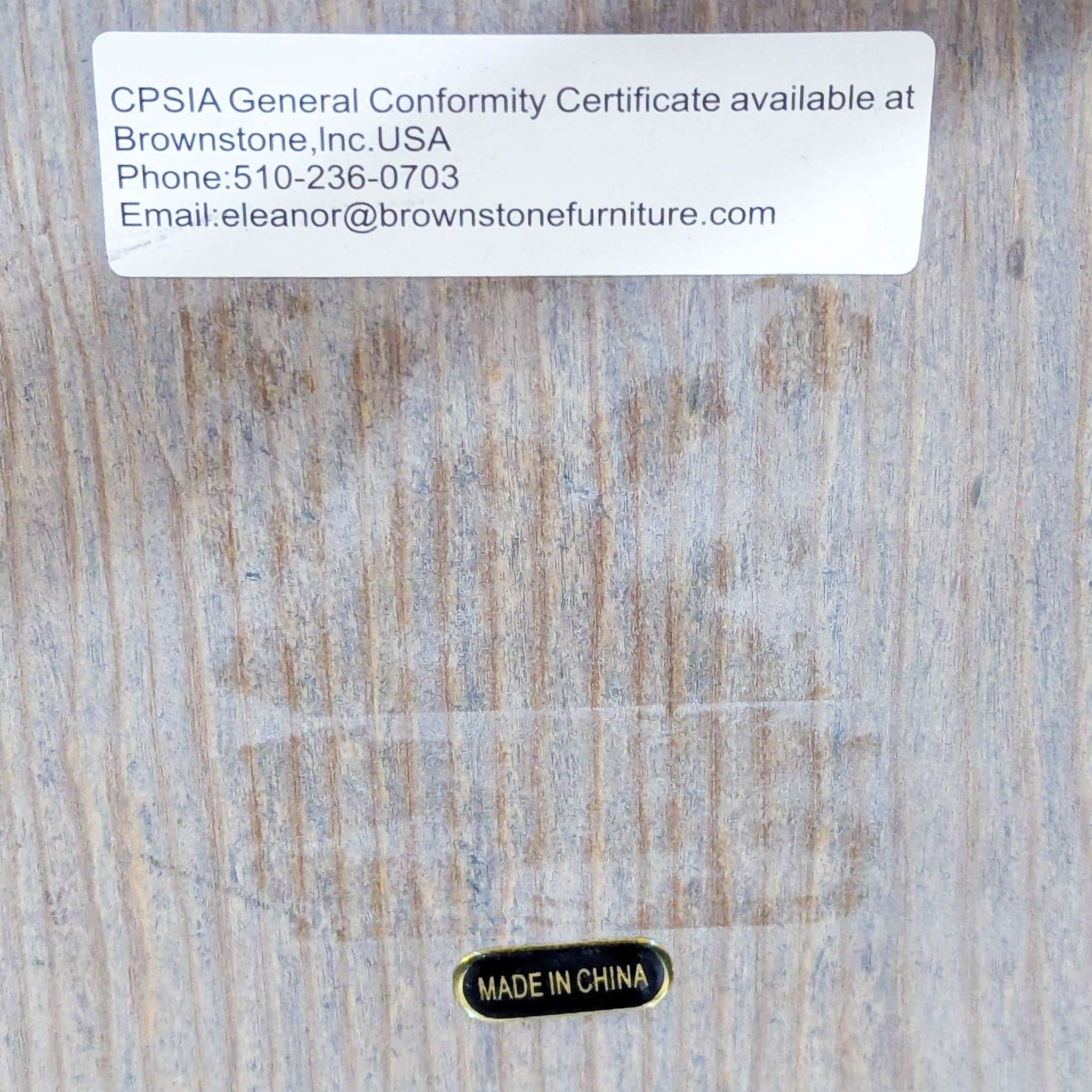 Brownstone Furniture Wood and Chrome End Table - Thumbnail 9