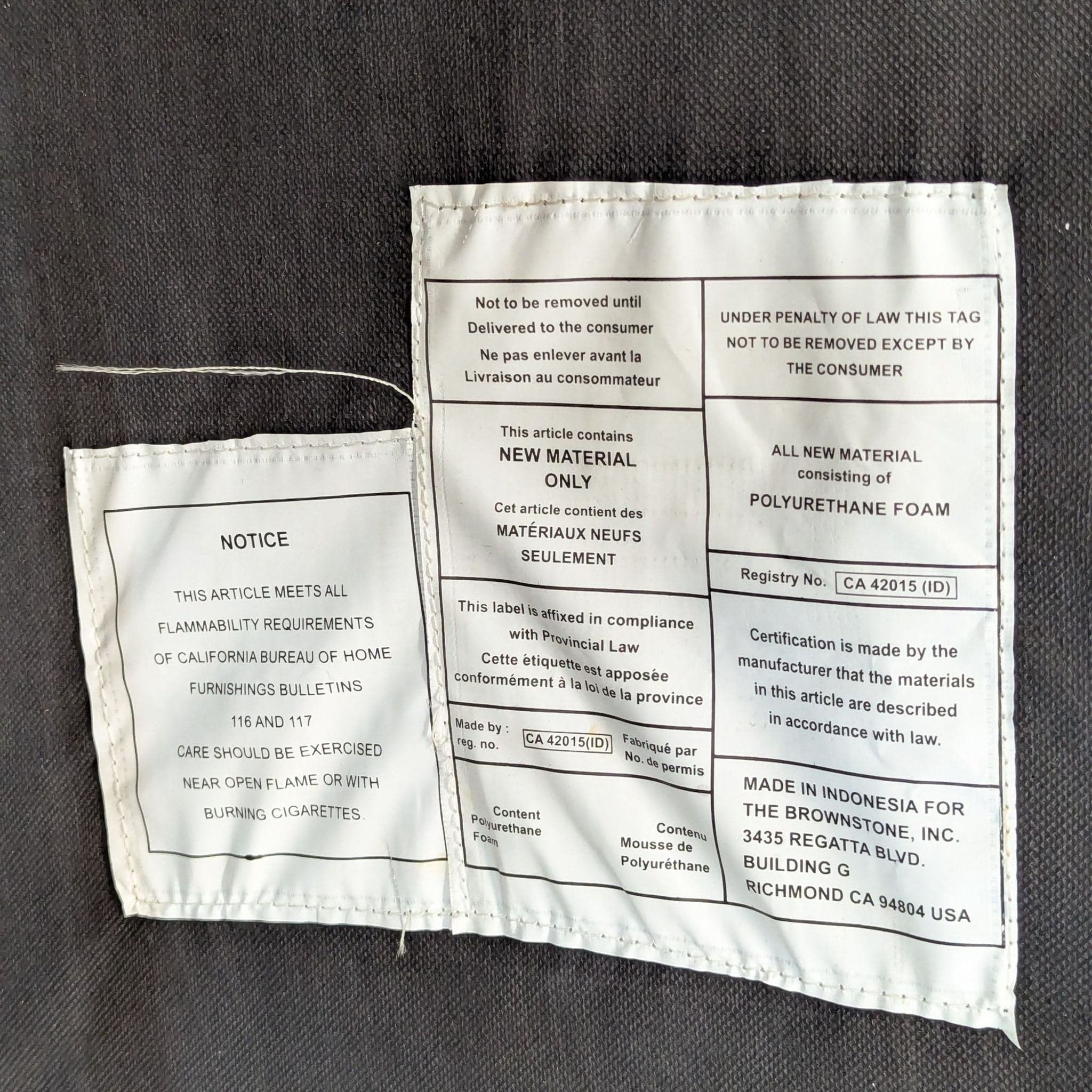 Brownstone Furniture X-Base Ottoman - Thumbnail 7