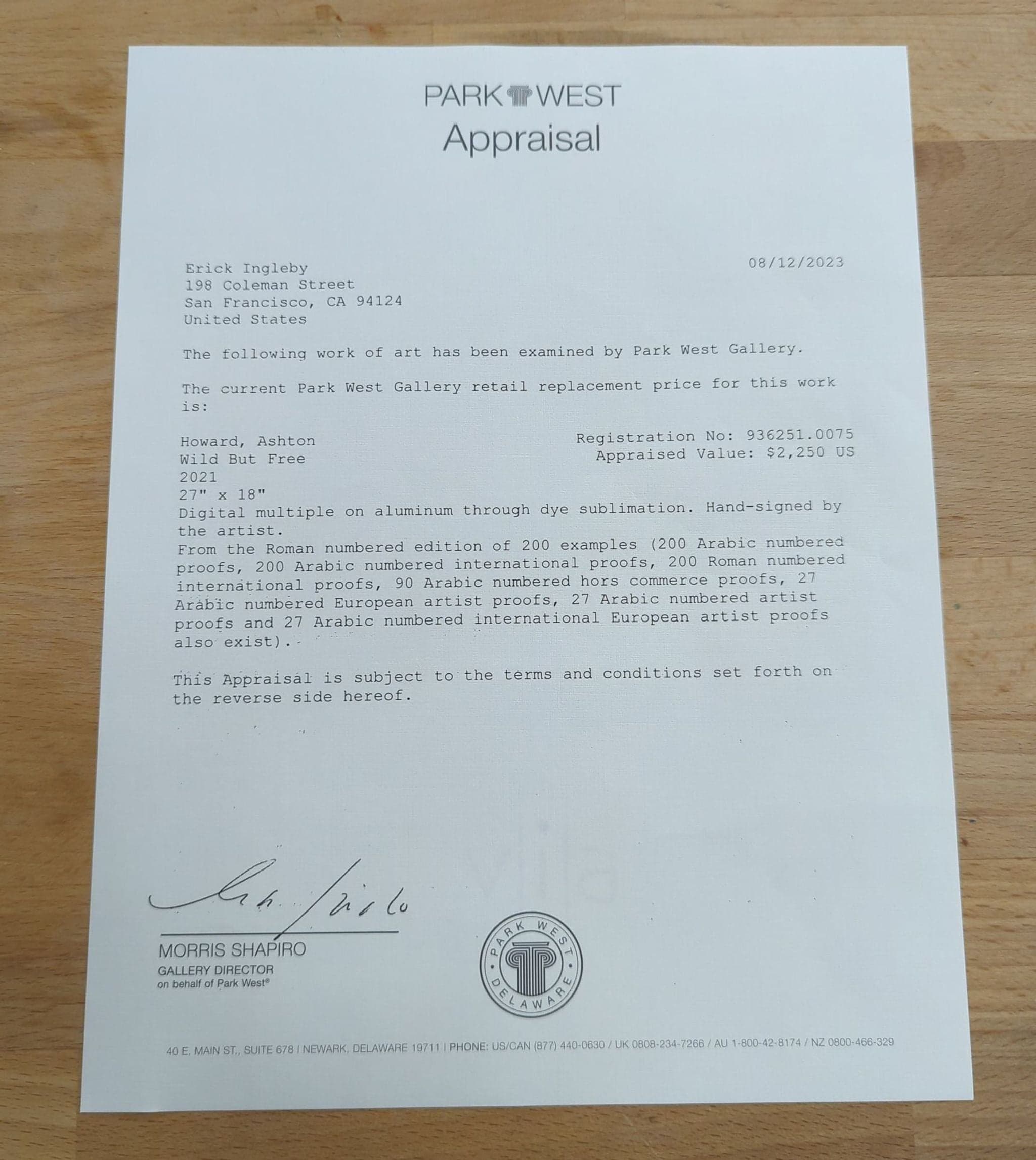 “Wild But Free” by Ashton Howard - Thumbnail 4