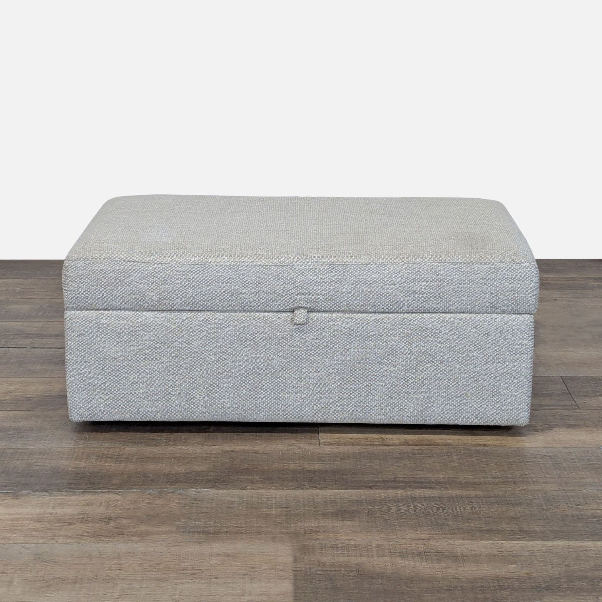 Pottery Barn Turner Storage Ottoman with Pull-Out Table - Image 1