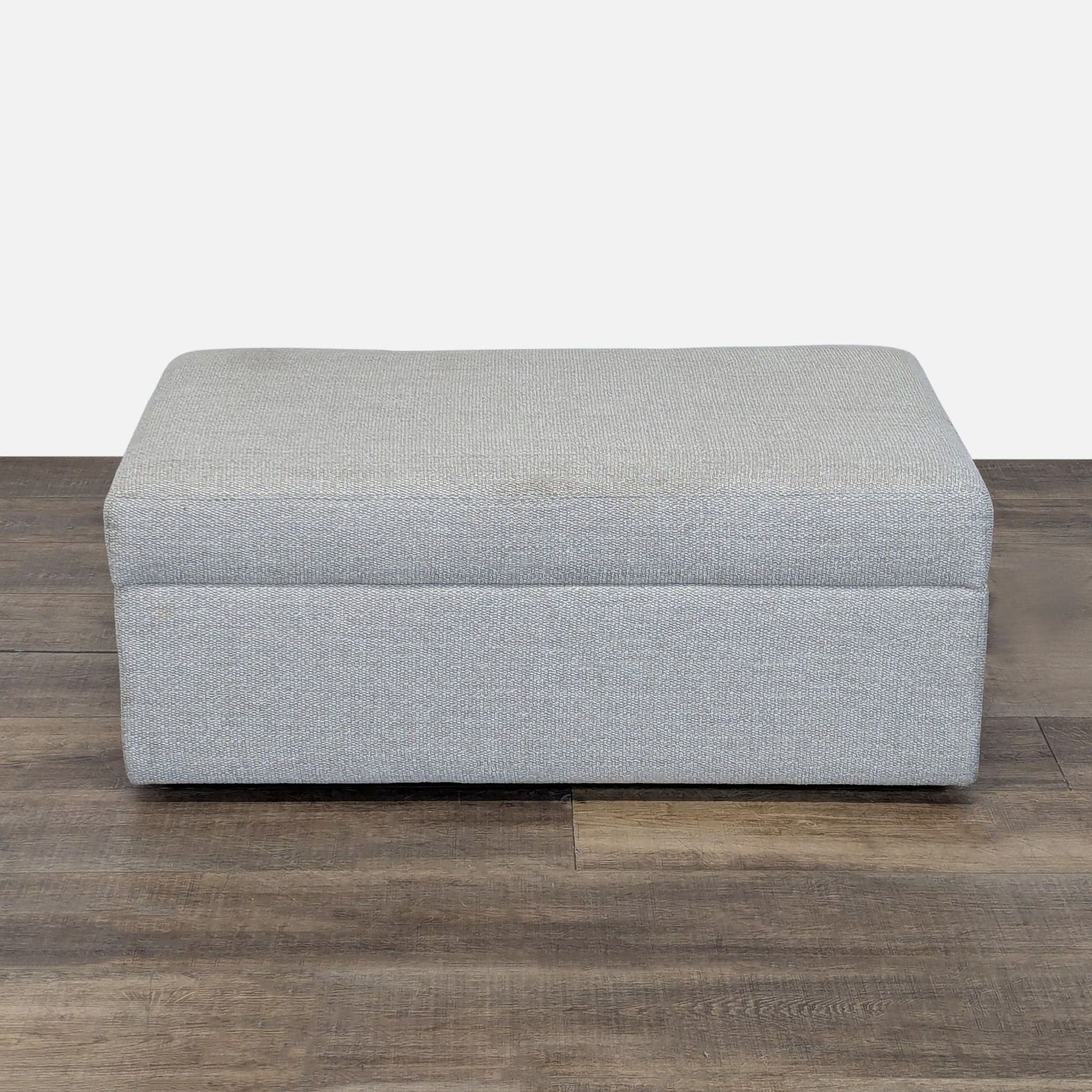Pottery Barn Turner Storage Ottoman with Pull-Out Table - Thumbnail 5