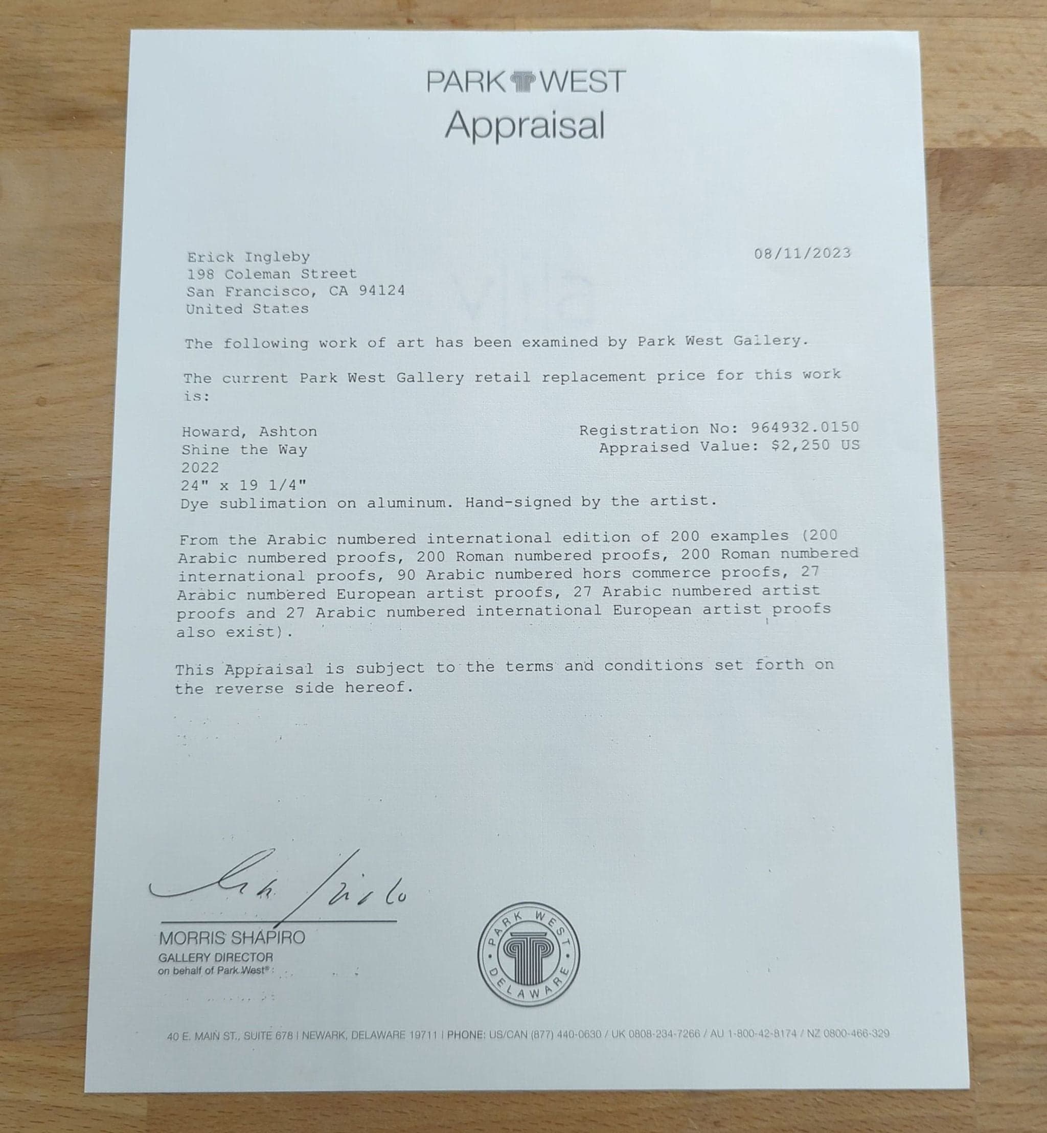 “Shine the Way” by Ashton Howard - Thumbnail 3