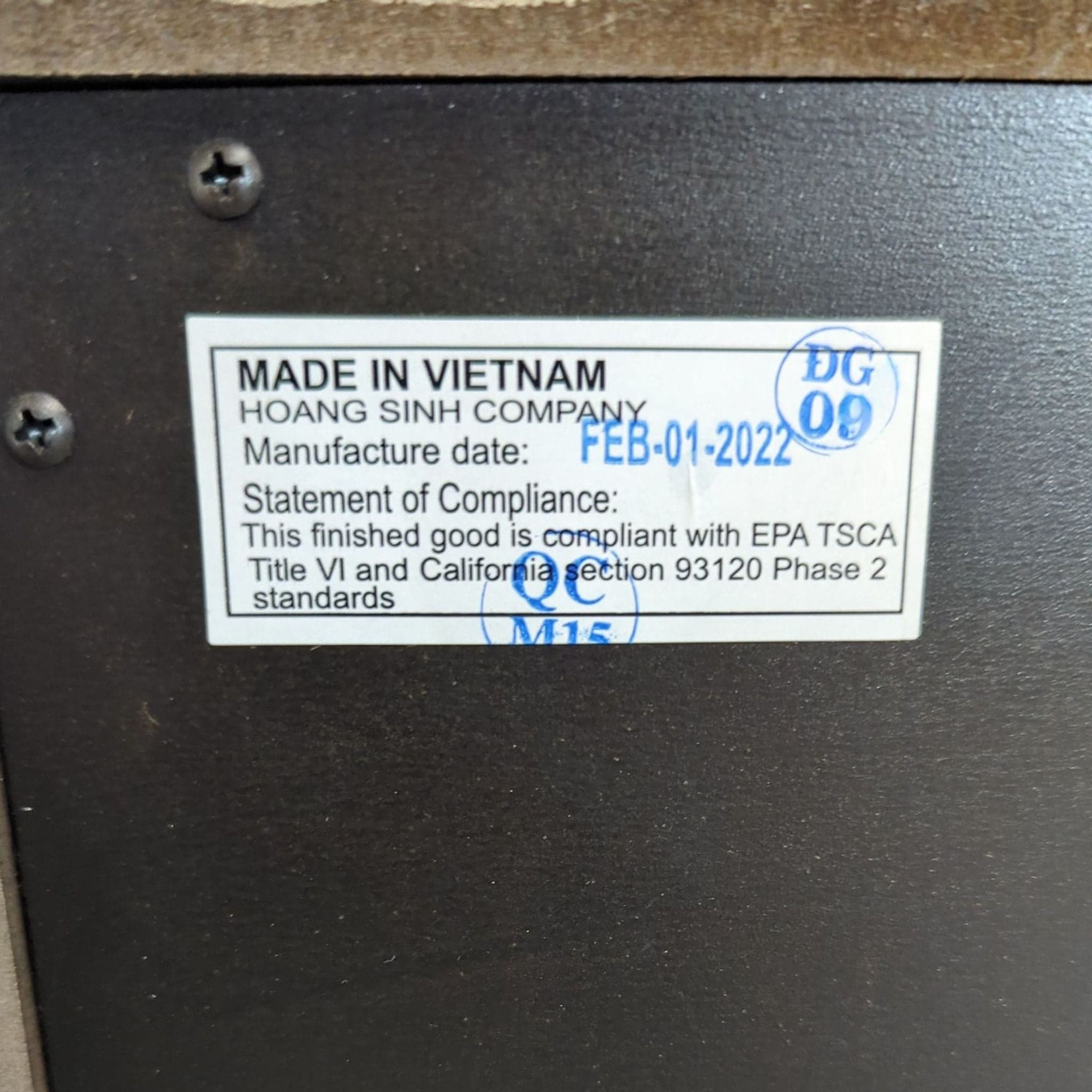 Brooks Two Drawer Solid Wood Nightstand - Thumbnail 5