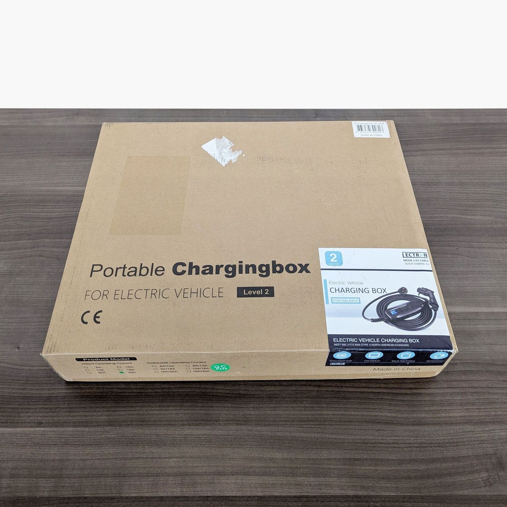 Electric Vehicle Charging Box - Portable Mode 2 EV Cable - Thumbnail 3