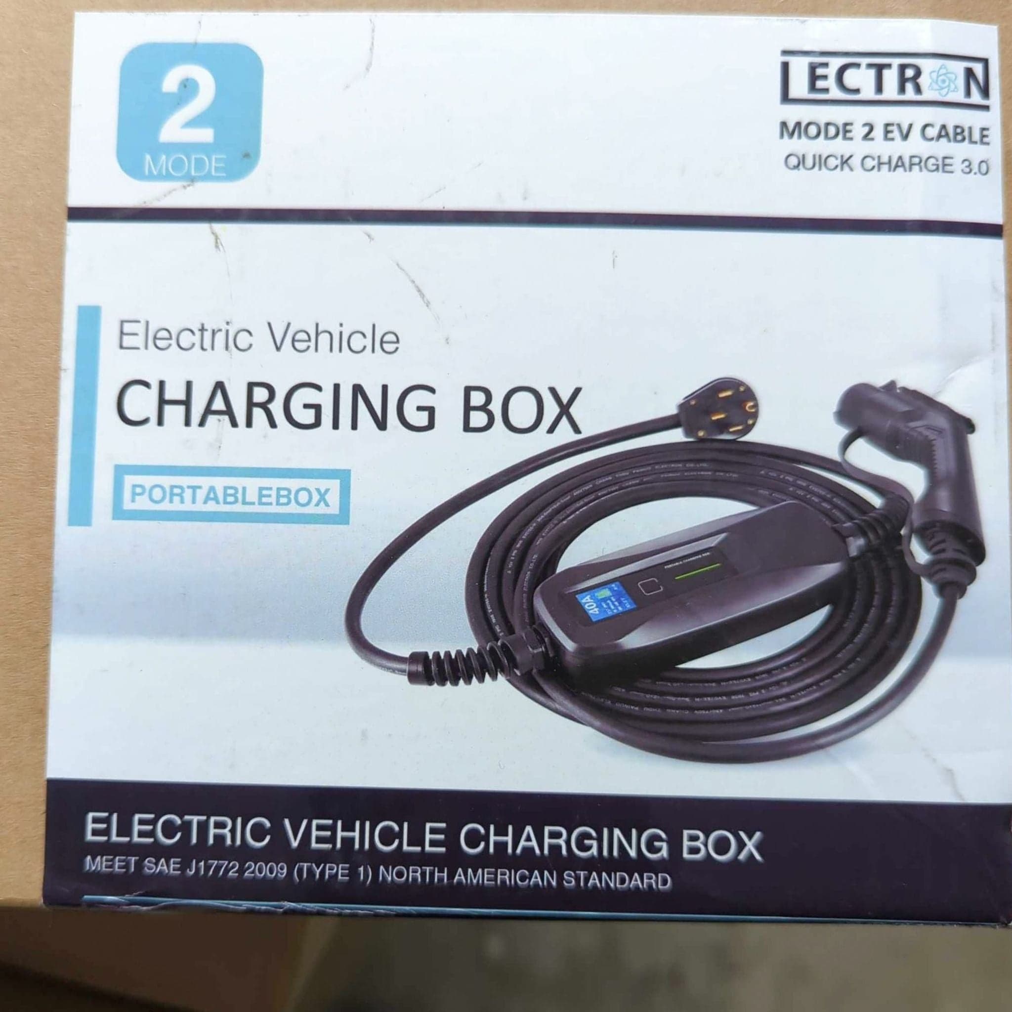 Electric Vehicle Charging Box - Portable Mode 2 EV Cable - Thumbnail 9