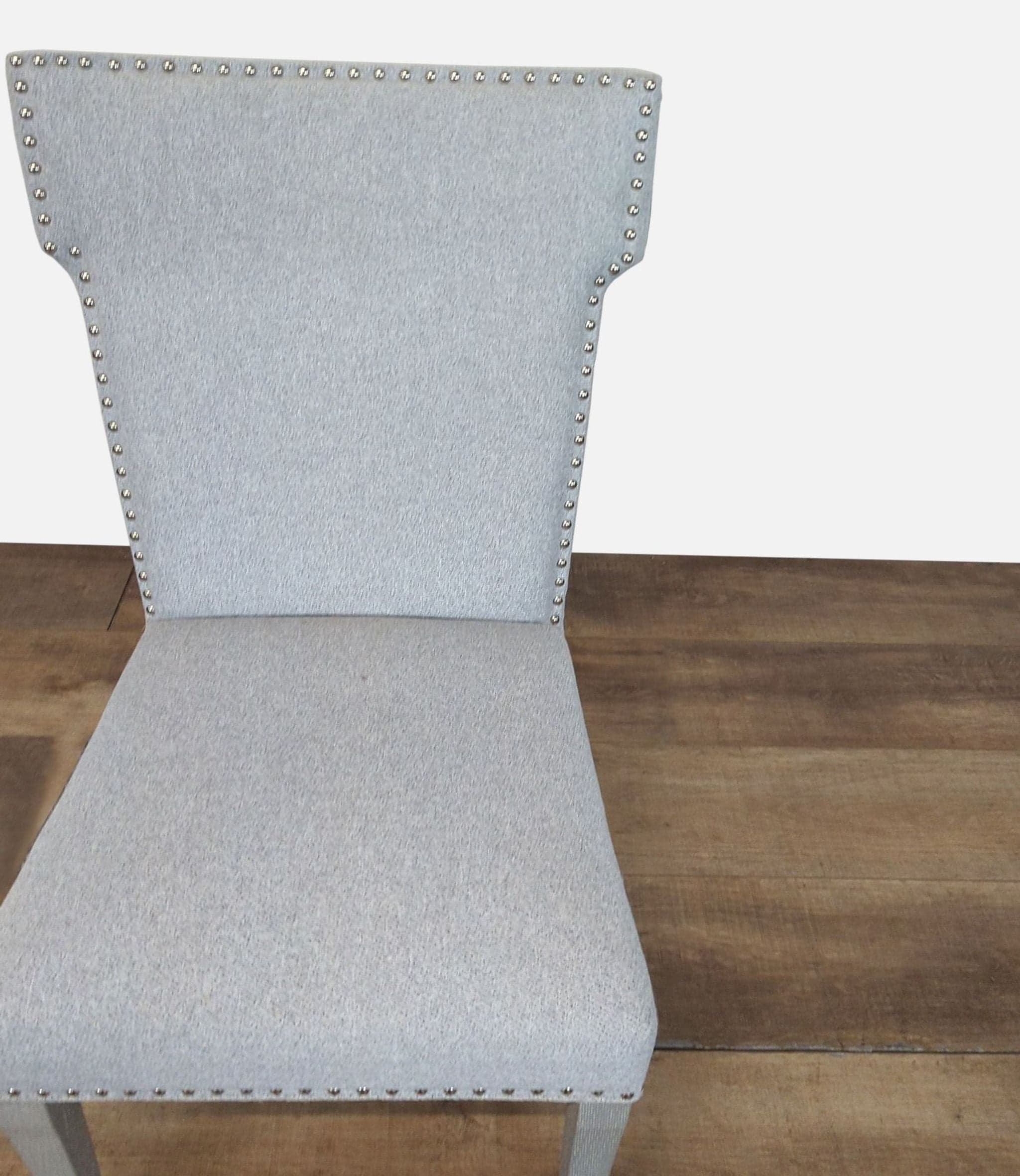 Upholstered Dining chair with Nailhead Trim - Thumbnail 4