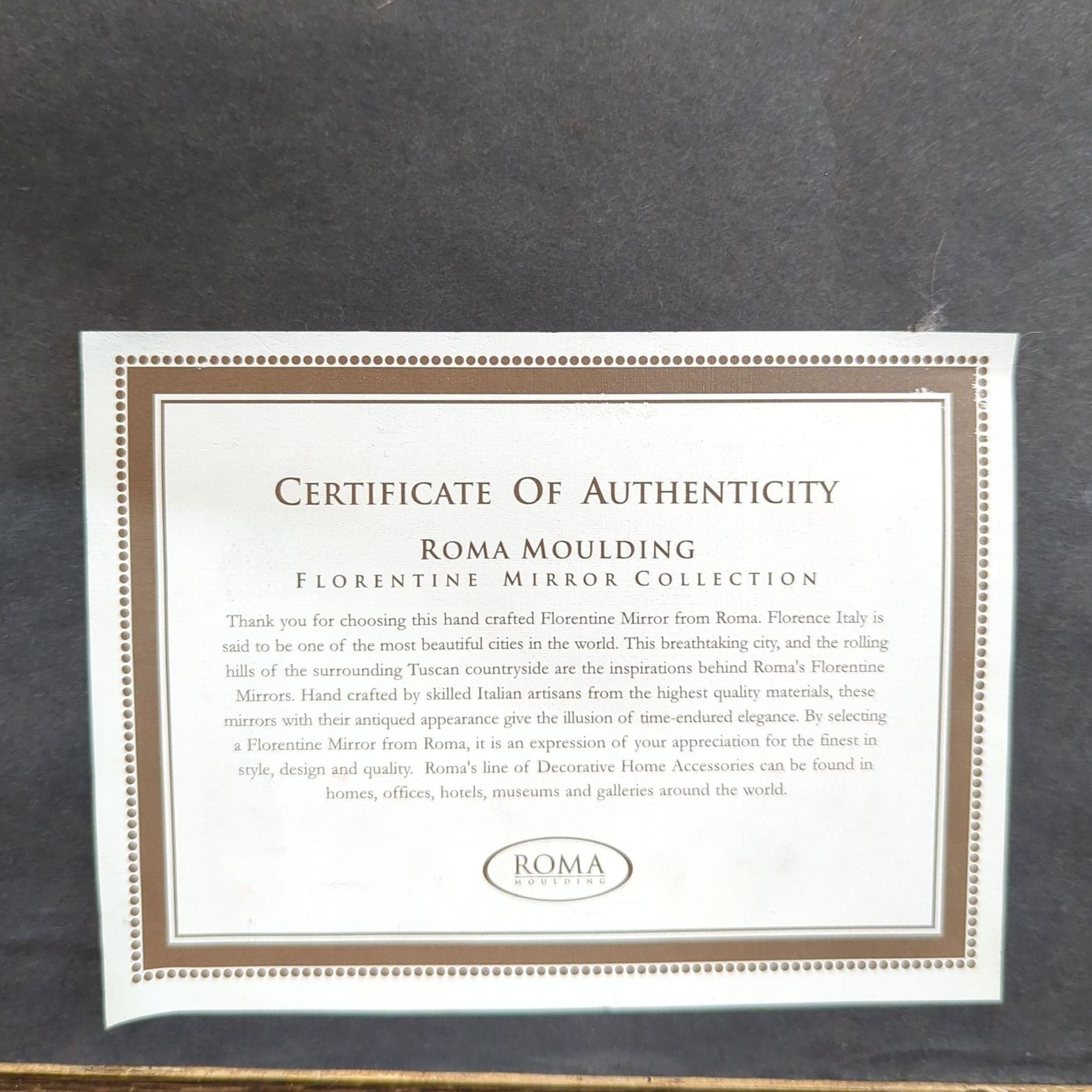 Roma Moulding Florentine Mirror - Thumbnail 4