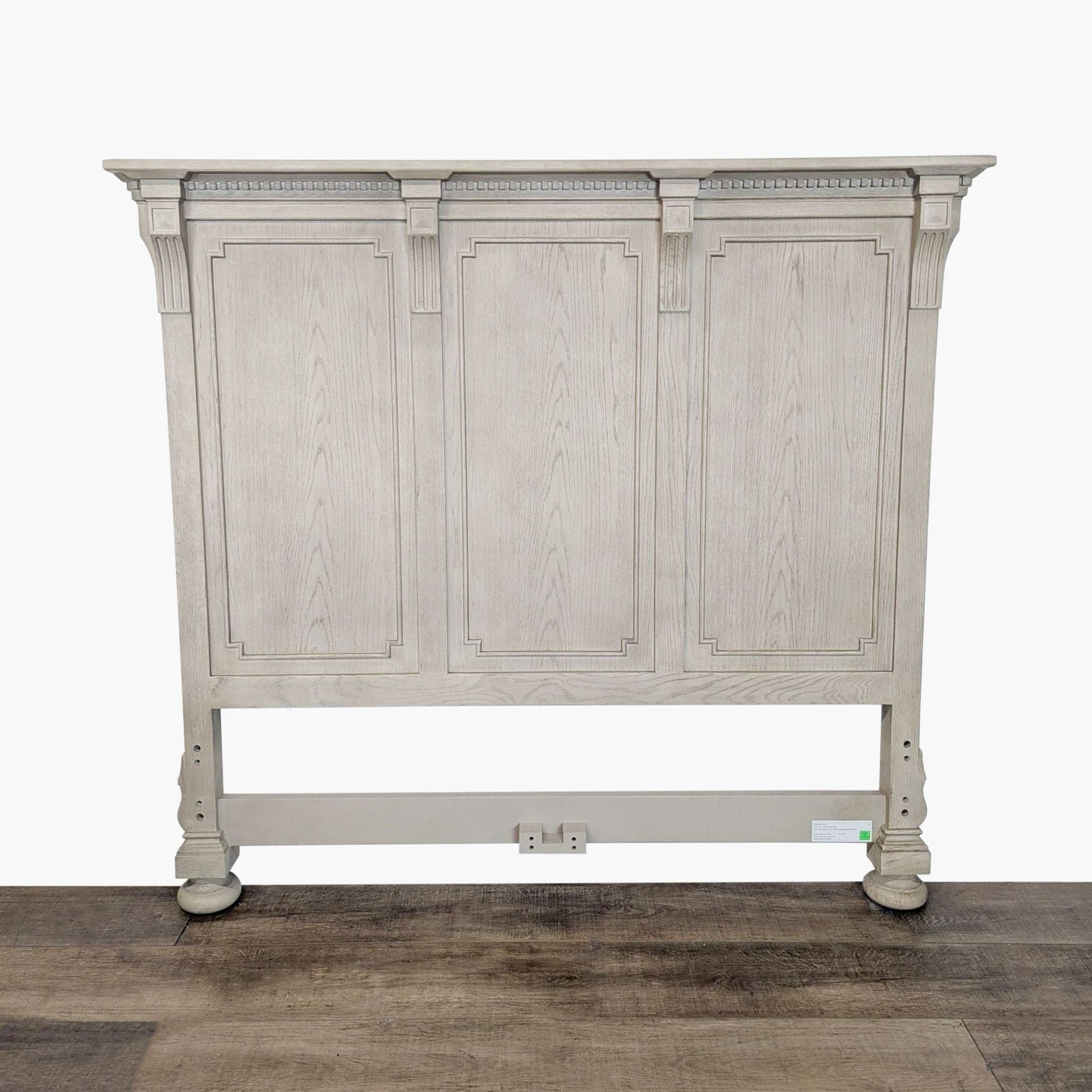 Restoration Hardware Queen Size St. James Panel Bed with Footboard - Thumbnail 4