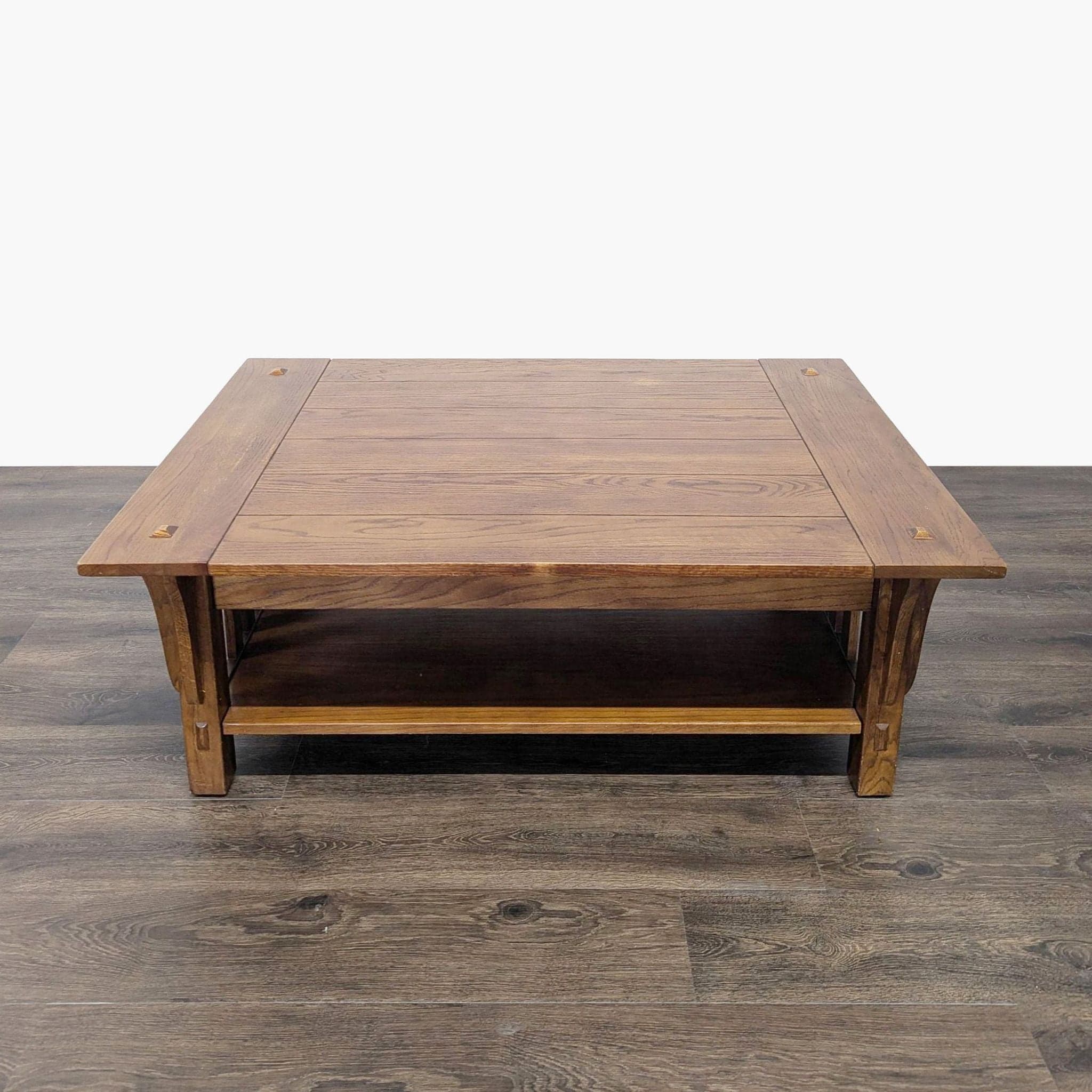Mission Style Coffee Table - Thumbnail 7