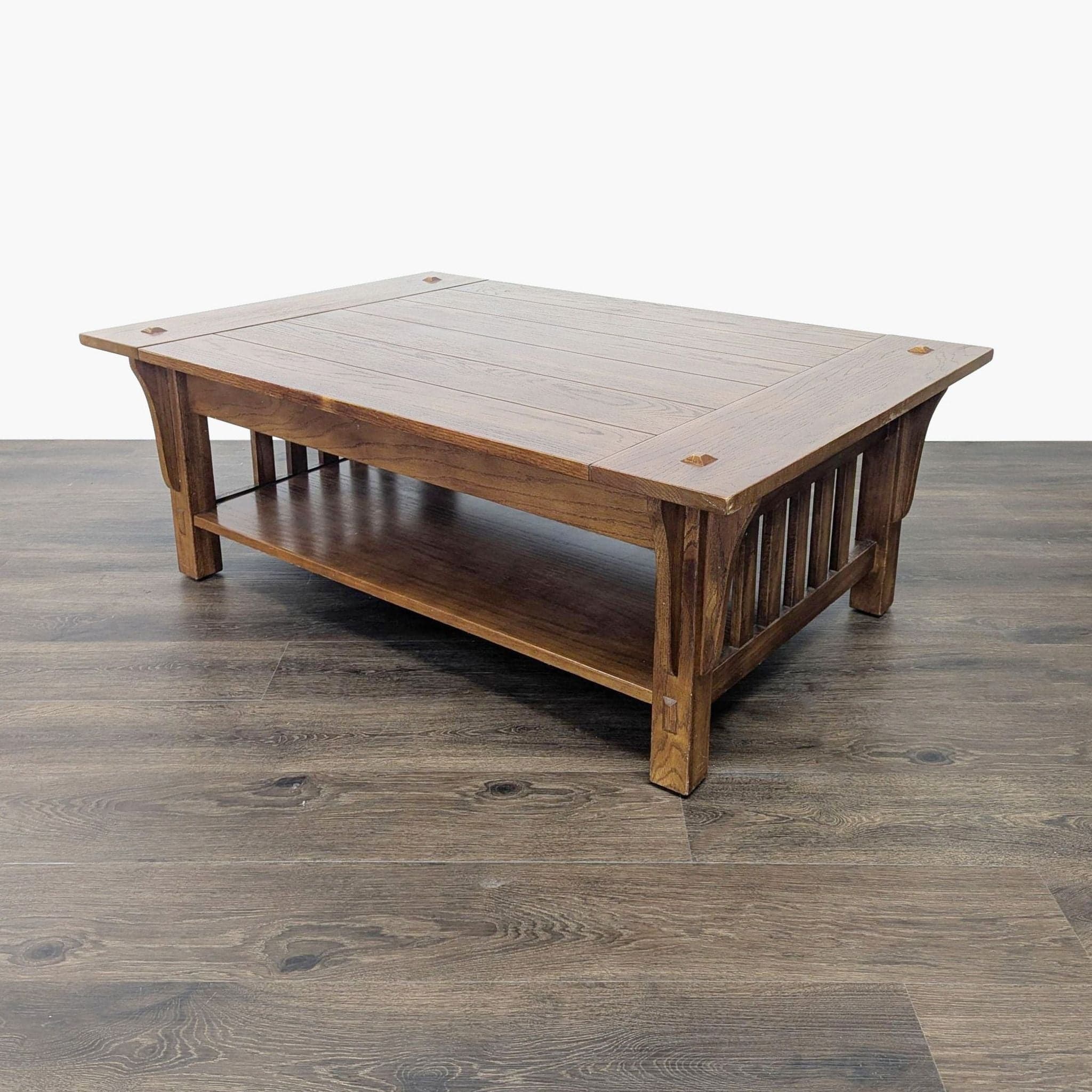 Mission Style Coffee Table - Image 1