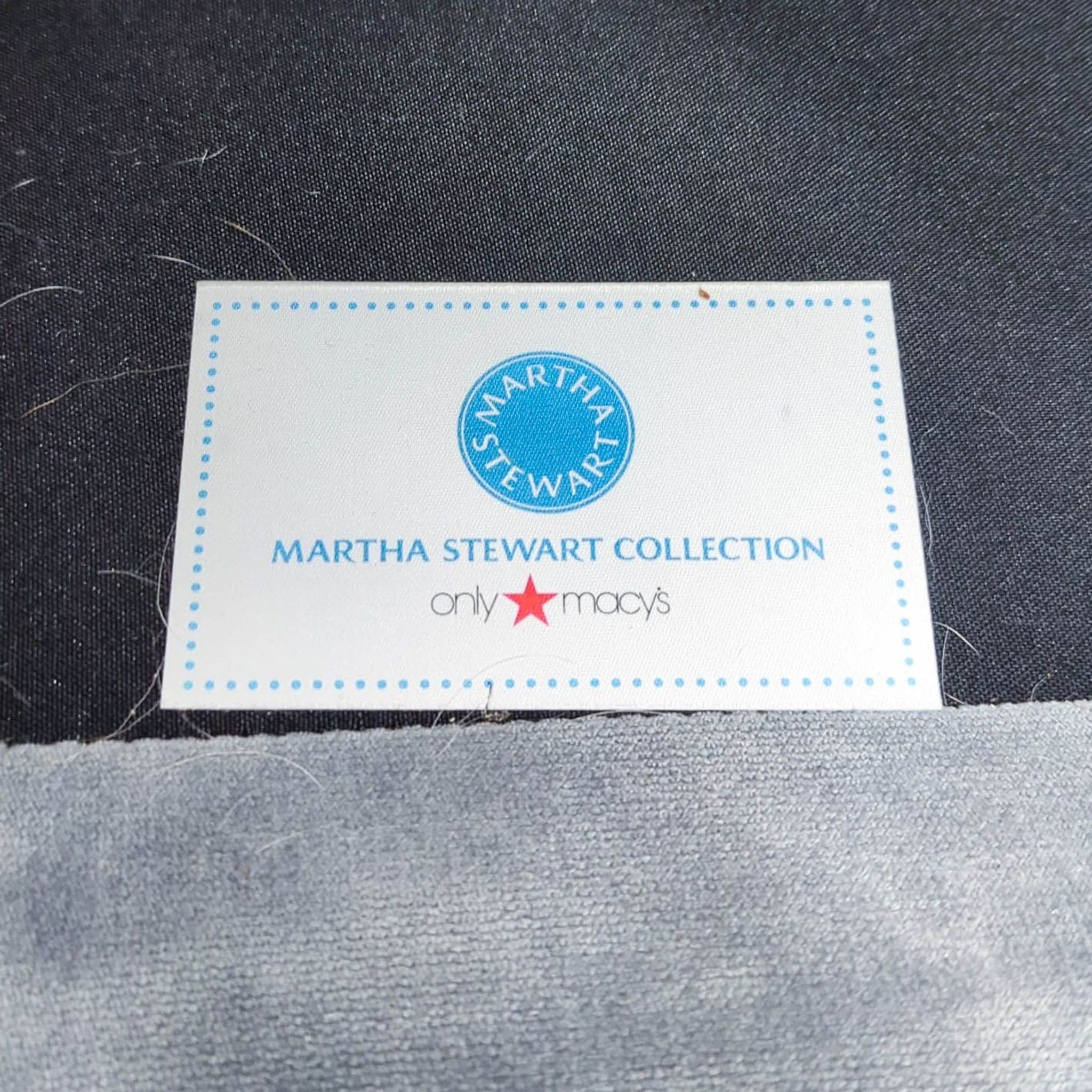 Macy's 3-Seat Tufted Velvet Sofa in Light Blue - Thumbnail 6