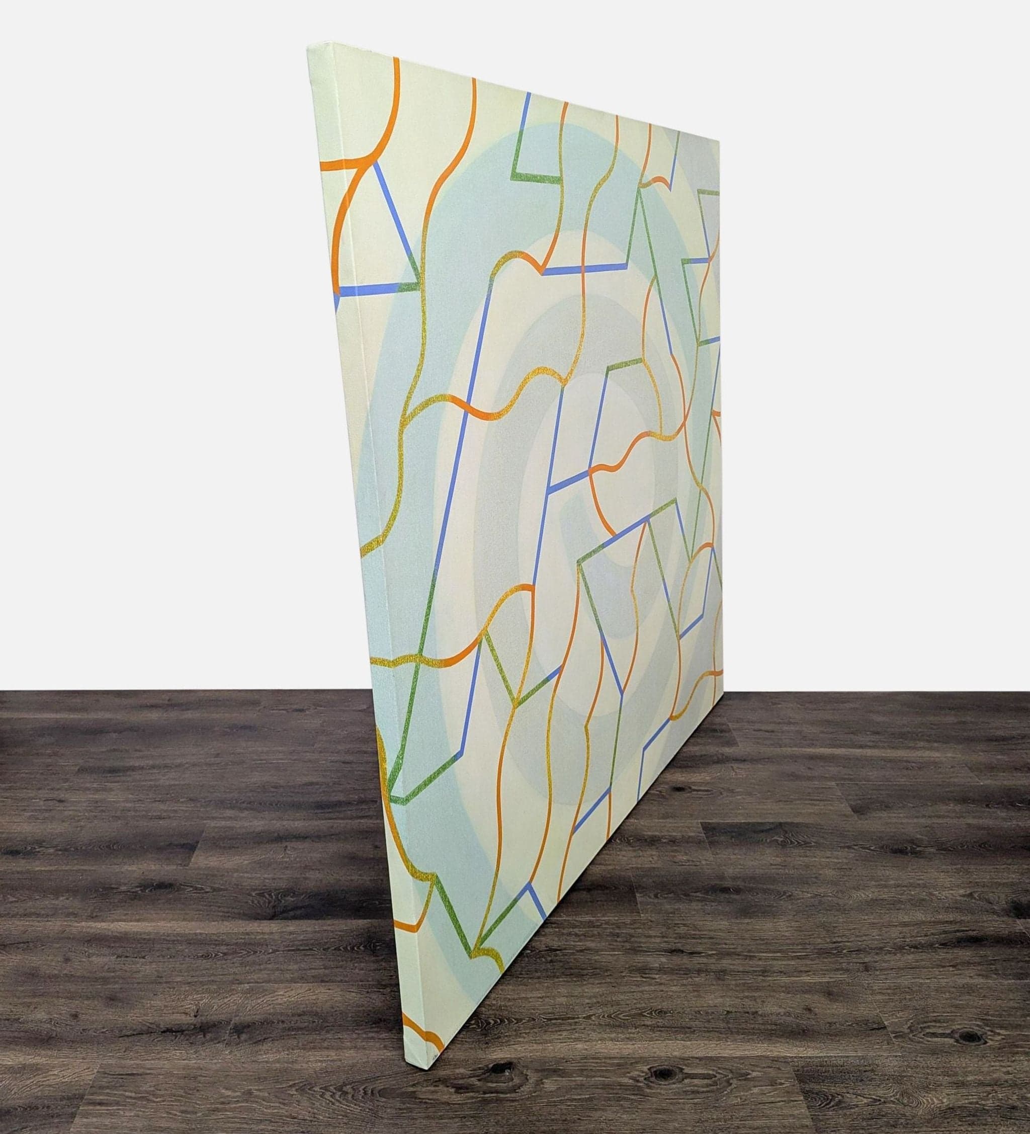 Spiral Grid on Canvas by Michele Sudduth - Thumbnail 2