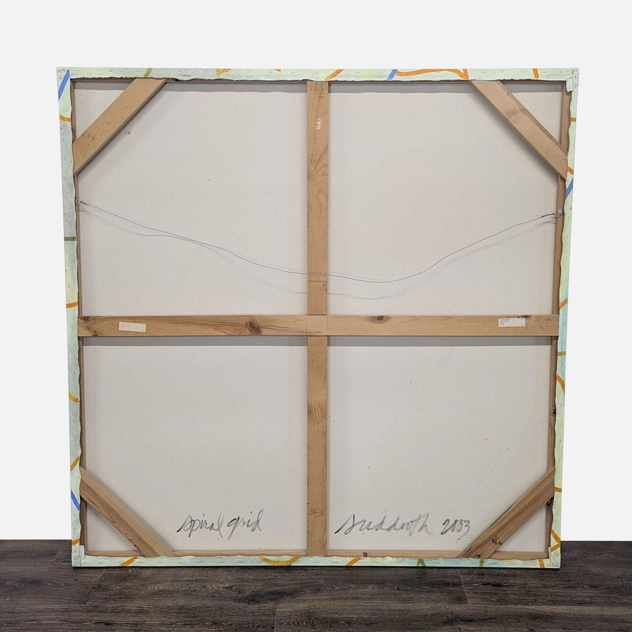 Spiral Grid on Canvas by Michele Sudduth - Thumbnail 8