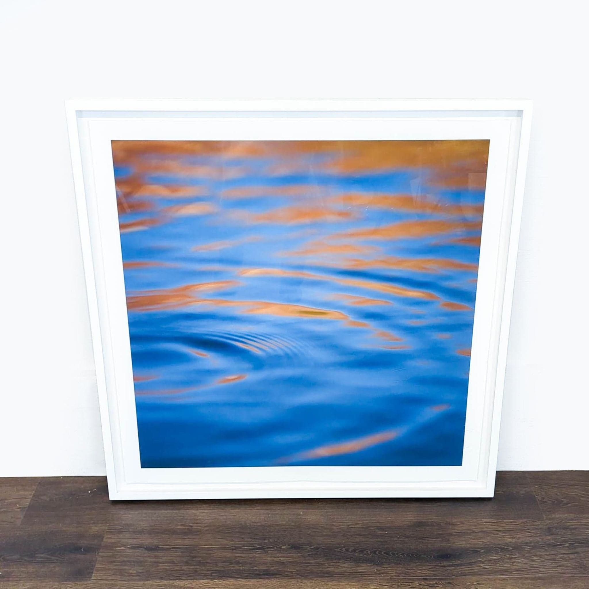 Kimberly Carr Harmon Photography Framed Maroon Bells Ripples 3 Print - Image 1