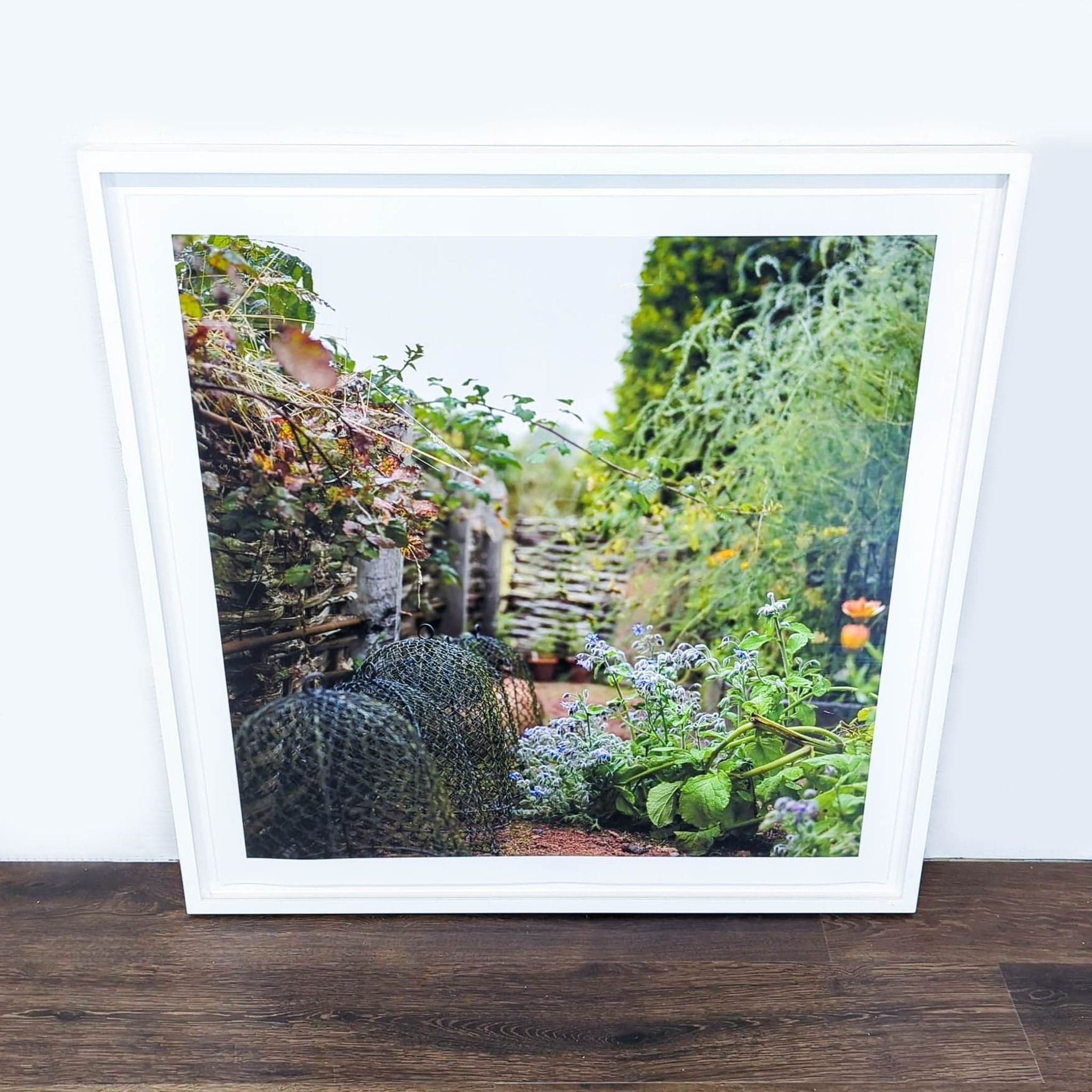 Kimberly Carr Harmon Photography Framed Garden Pathway Print - Image 1