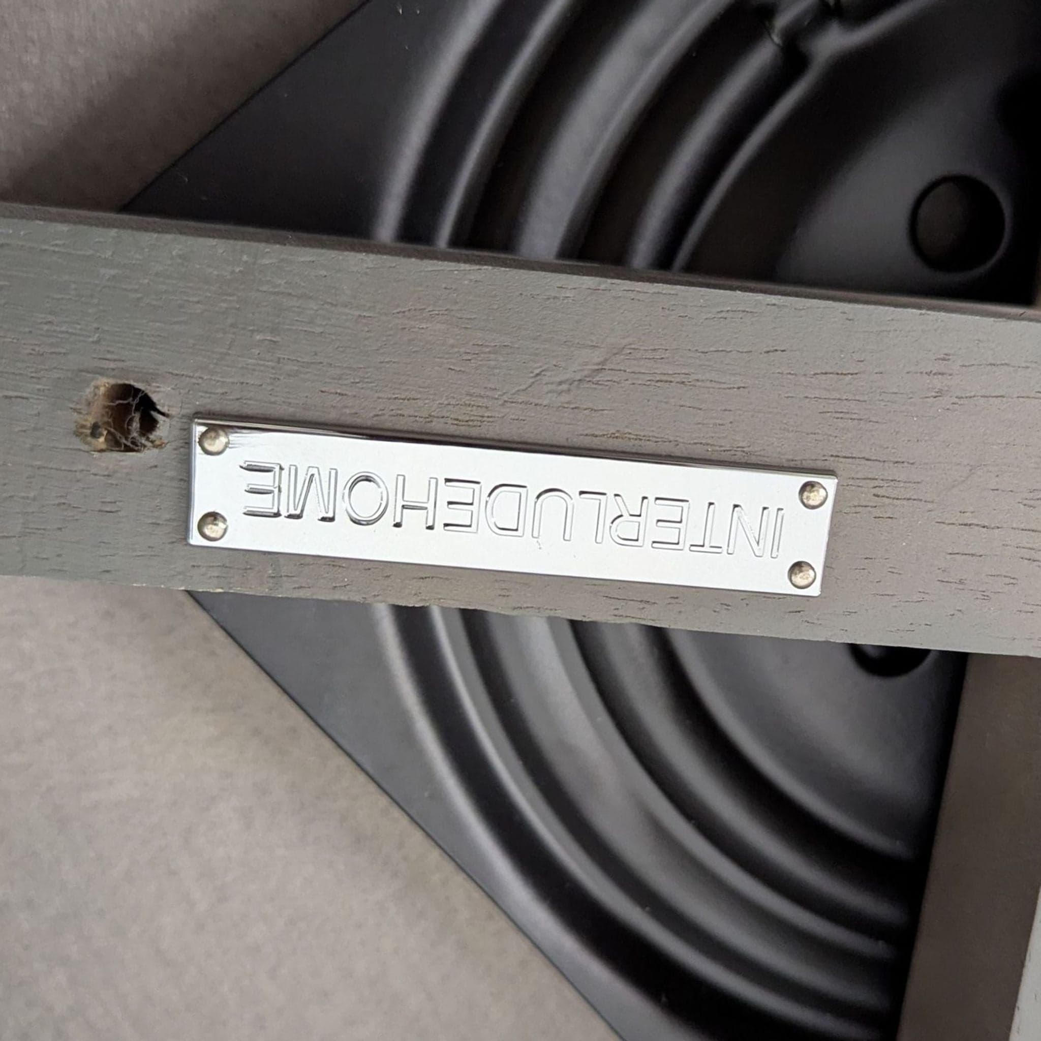 Interlude Home Simone Swivel Chair - Haze Shearling - Thumbnail 5