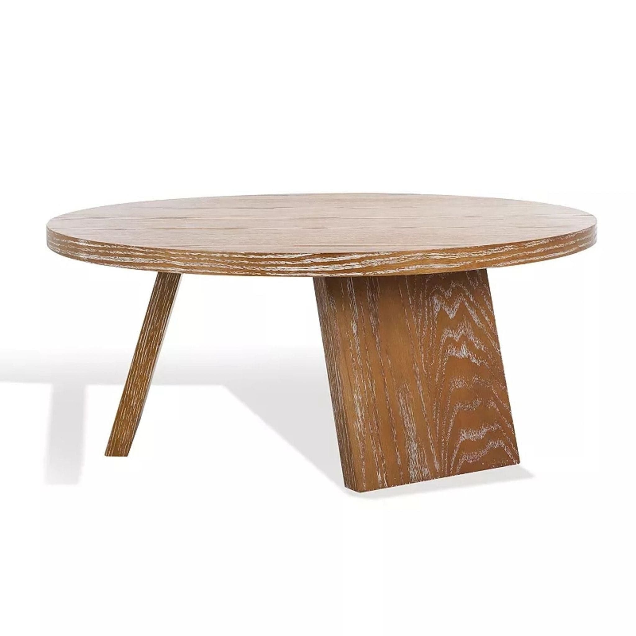 Safavieh Julianna Wood Coffee Table in Rustic Oak - Thumbnail 3