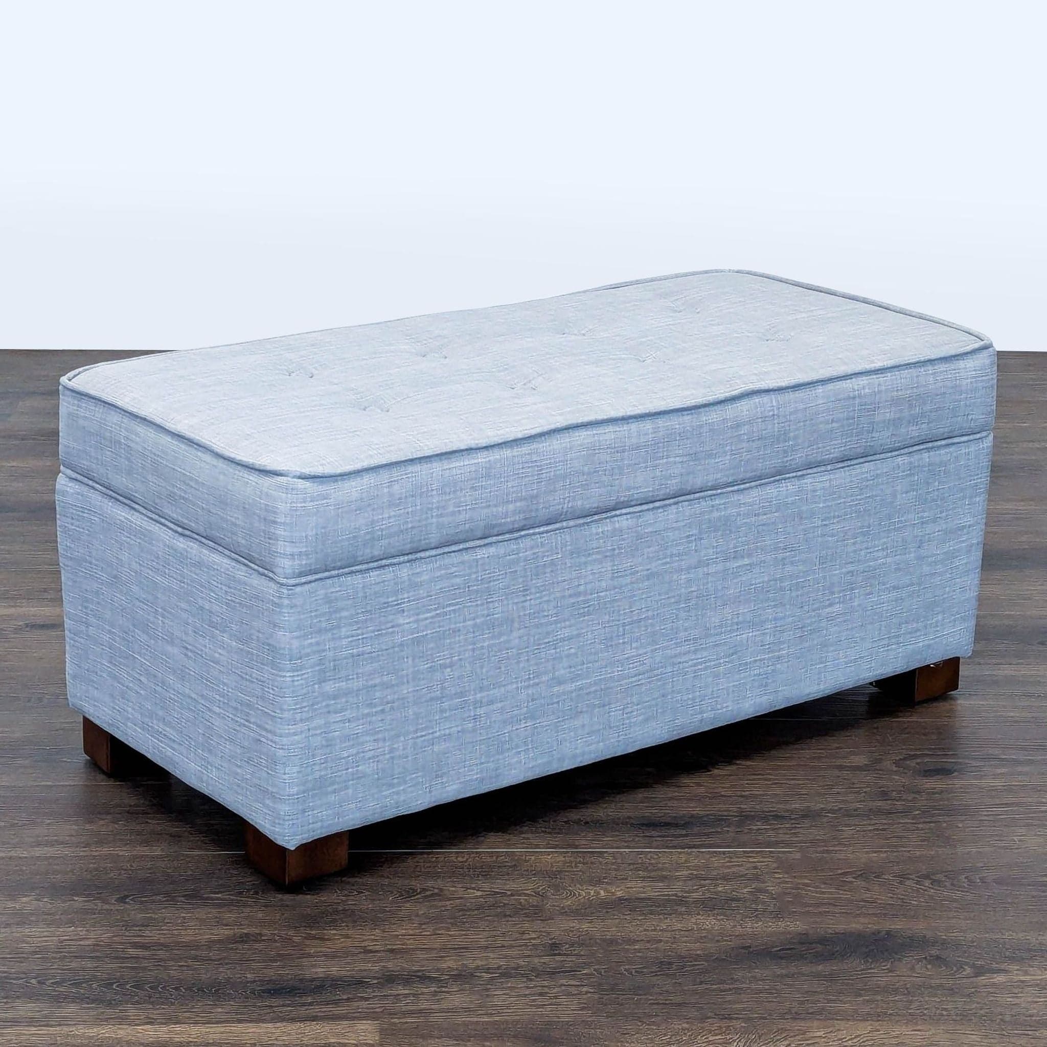 Target Button Tufted Storage Ottoman - Thumbnail 4