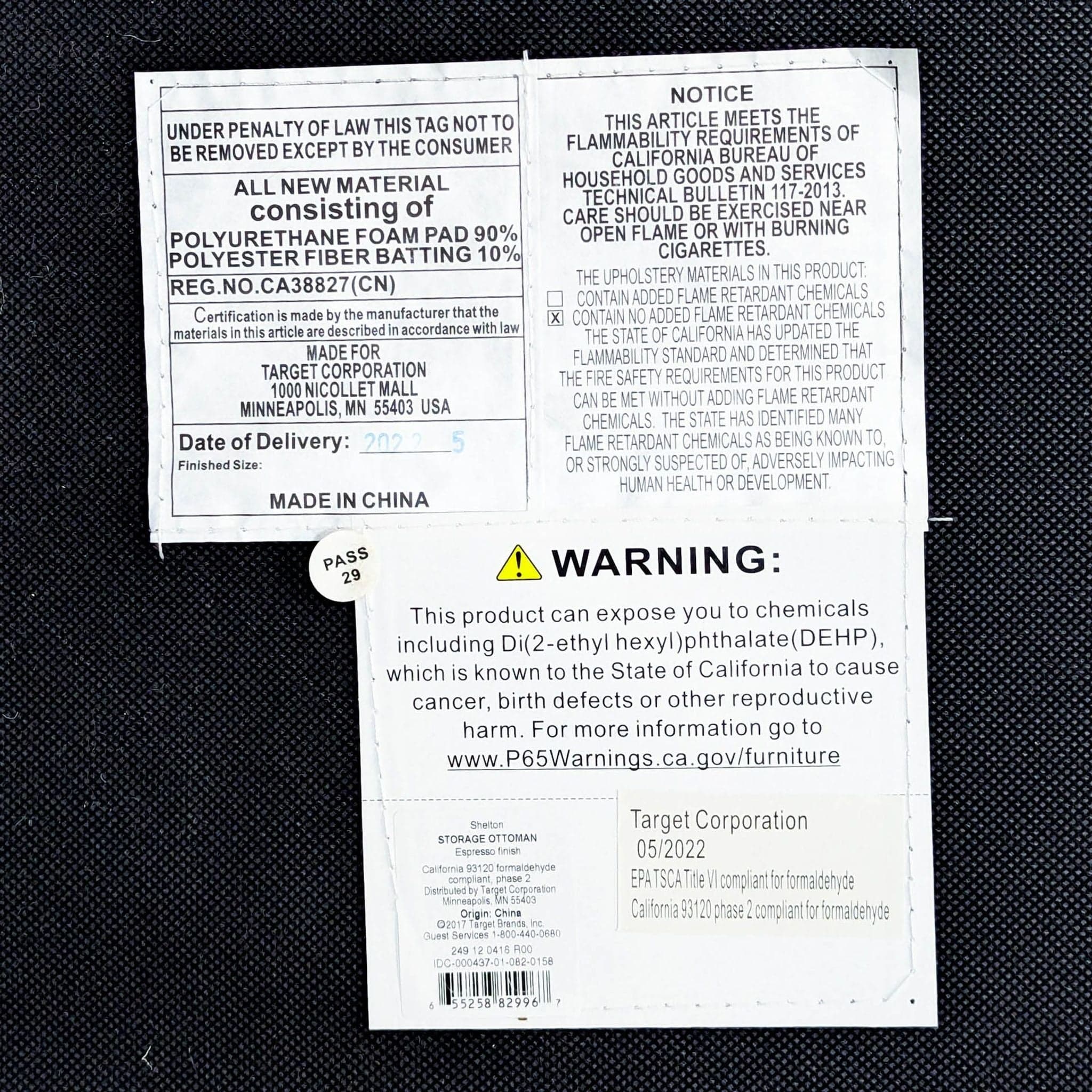 Target Button Tufted Storage Ottoman - Thumbnail 11