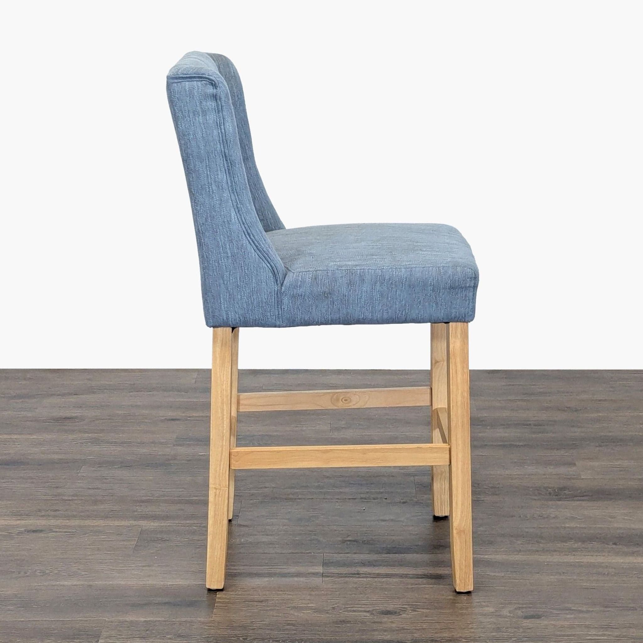 Noble House Home Wingback Button Tufted Bar Stool - Thumbnail 5