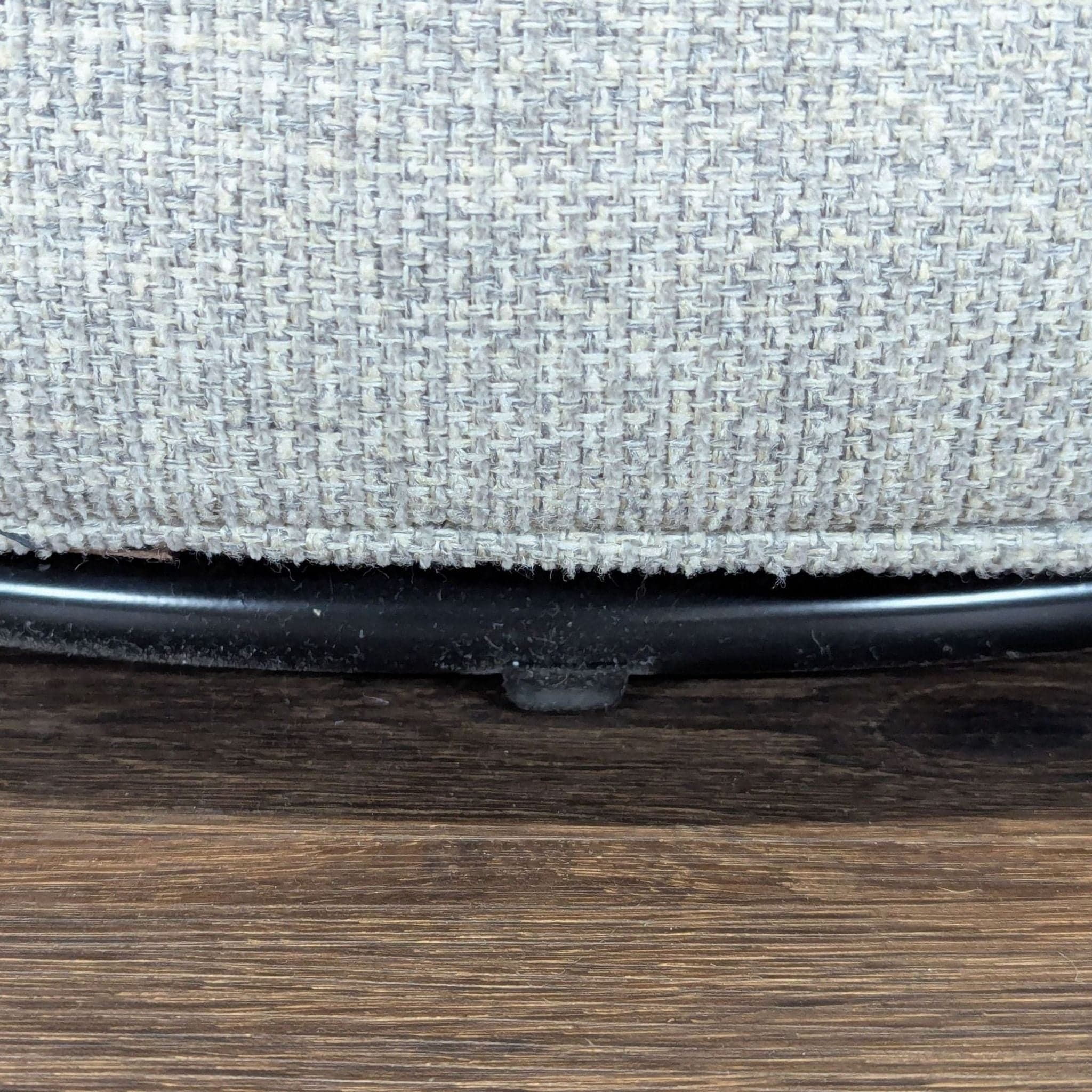 Macy’s Maylah Modern Light Gray Swivel Lounge Chair with Curved Back - Thumbnail 8