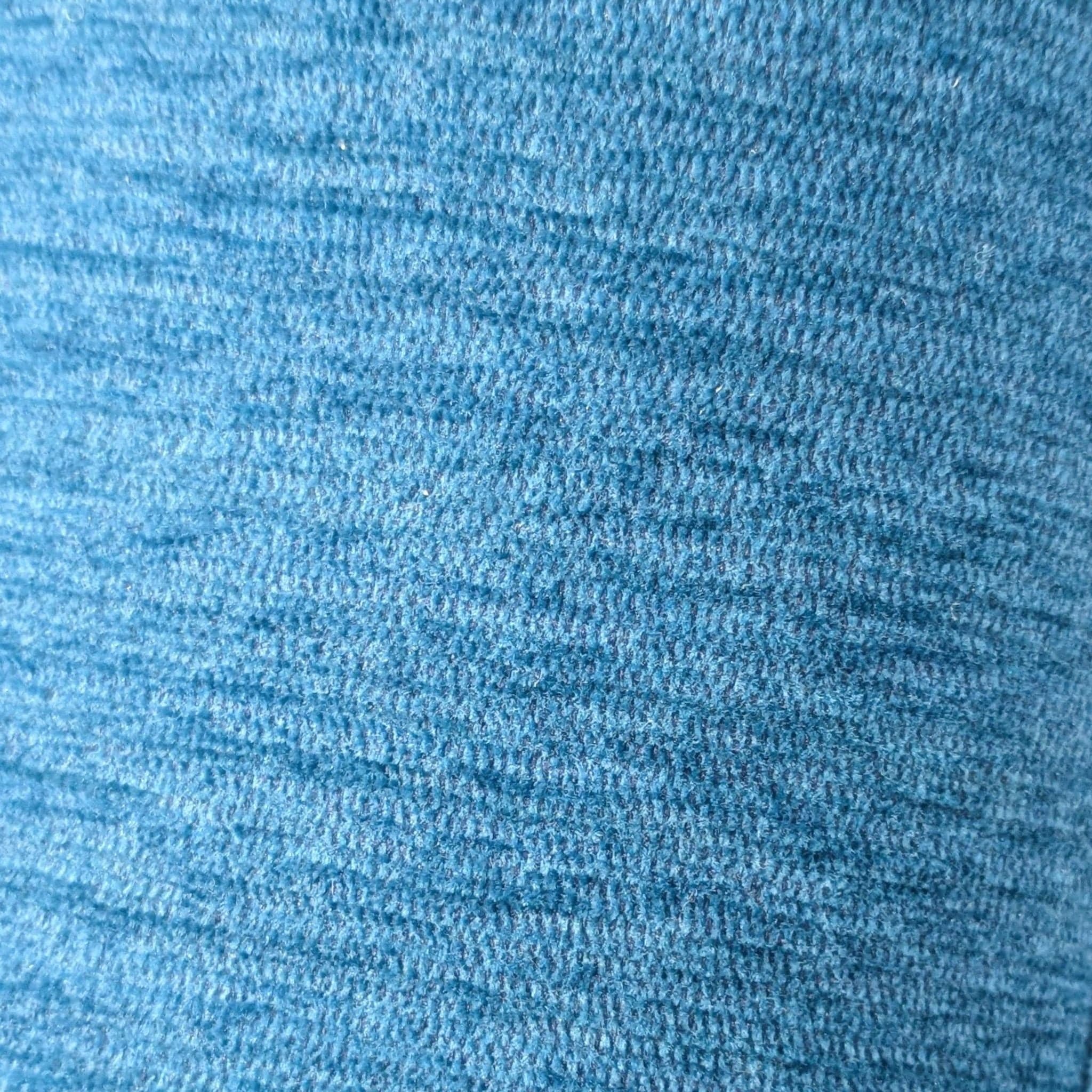 Room & Board Hanson Blue Upholstered King Size Frame with Headboard and Footboard - Thumbnail 2