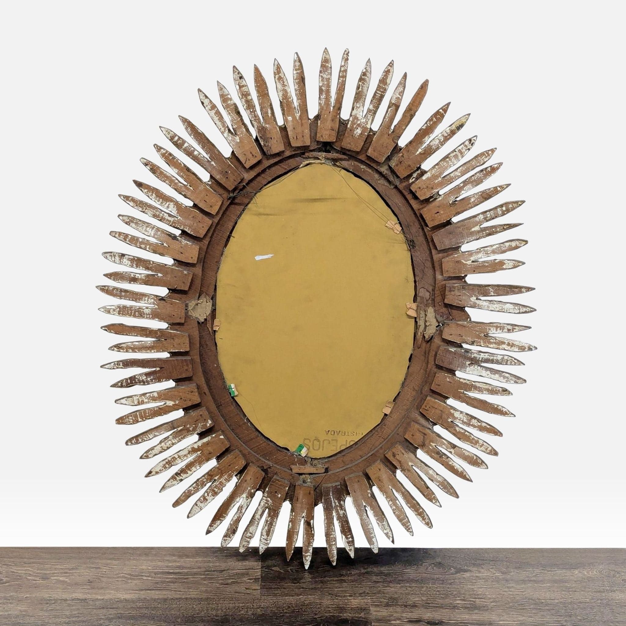 Antique Spanish Sunburst Mirror - Thumbnail 4