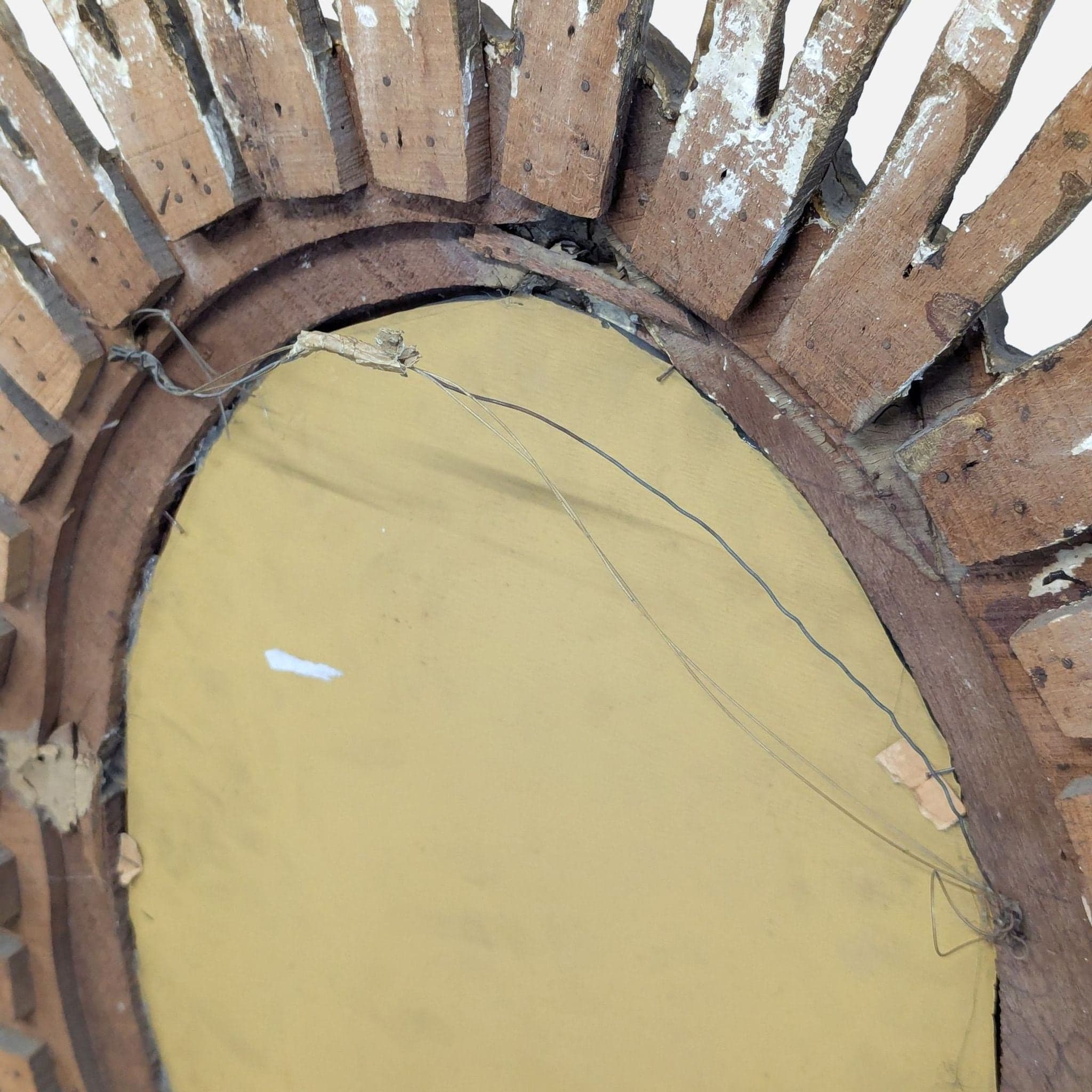 Antique Spanish Sunburst Mirror - Thumbnail 3