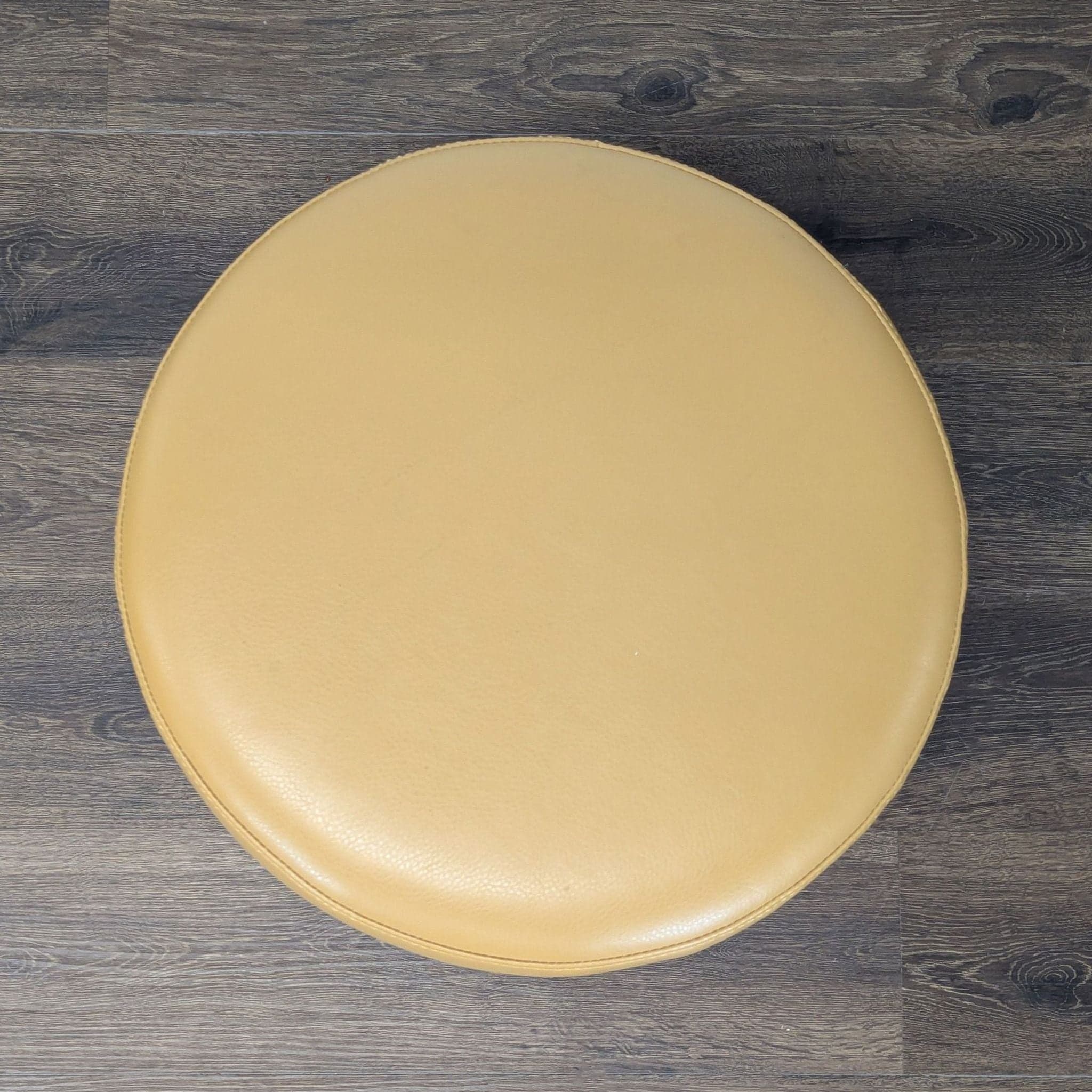 Upholstered Ottoman with Nailhead Trim - Thumbnail 2