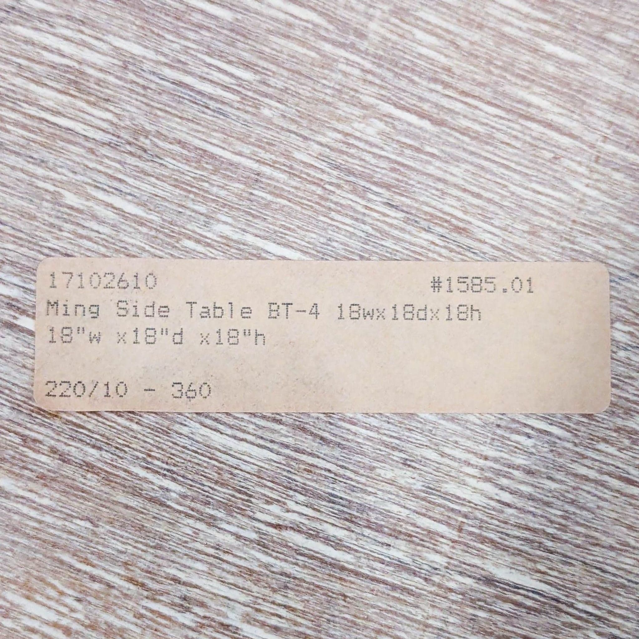 Ming Side Table - Thumbnail 7