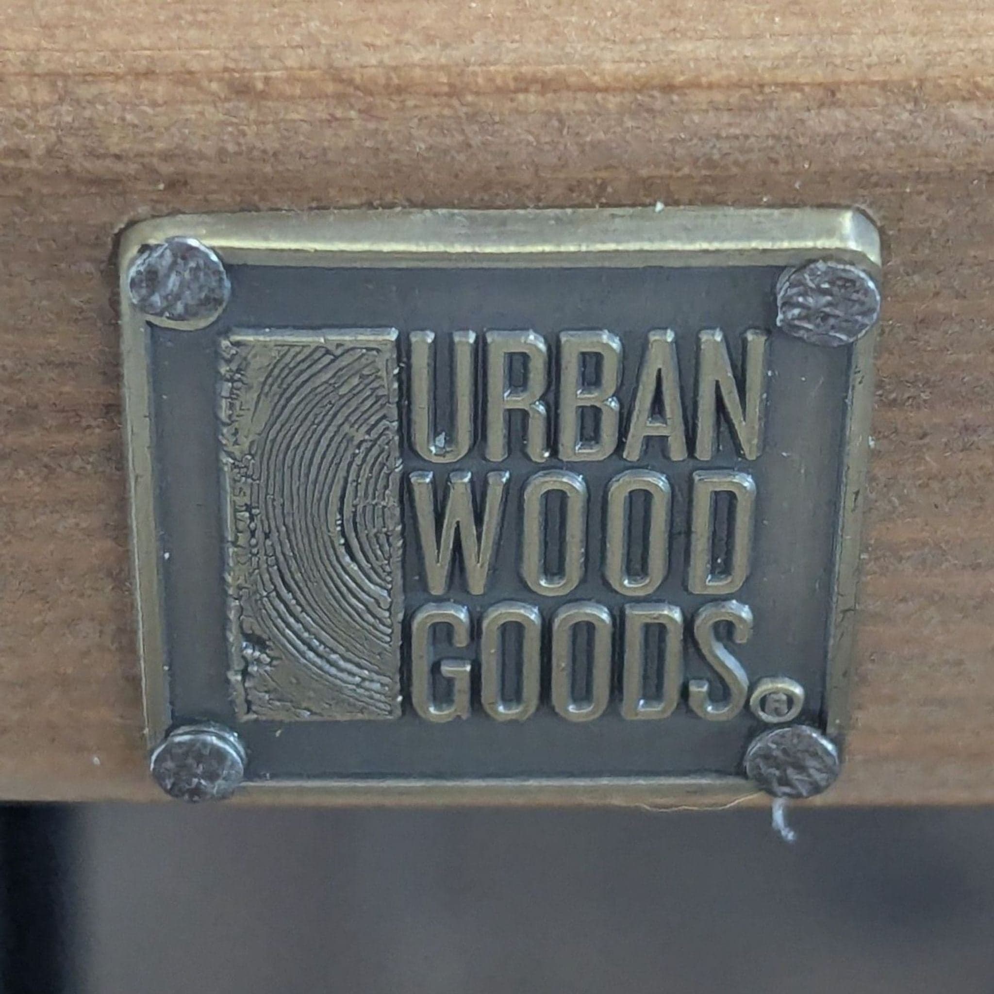 Urban Wood Goods Urban Loft Black and Brass Dining Table - Thumbnail 5