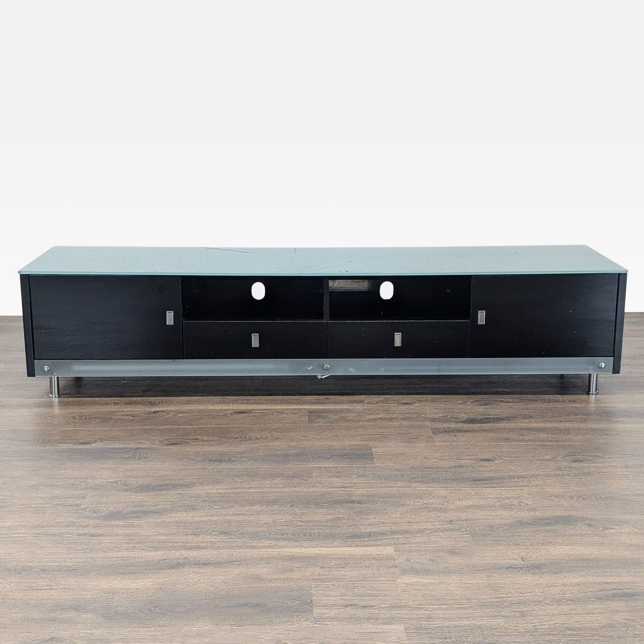 Black Lacquer Media Console - Image 1