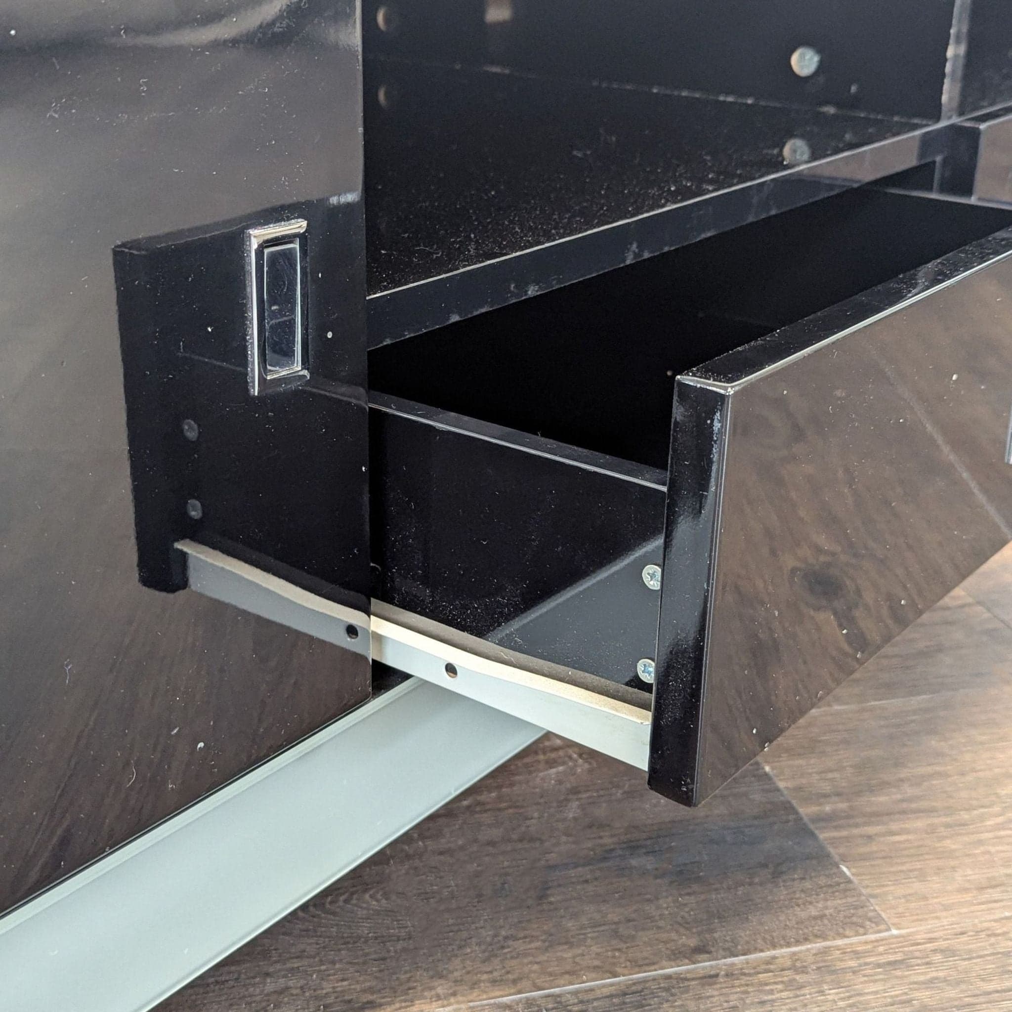 Black Lacquer Media Console - Thumbnail 8