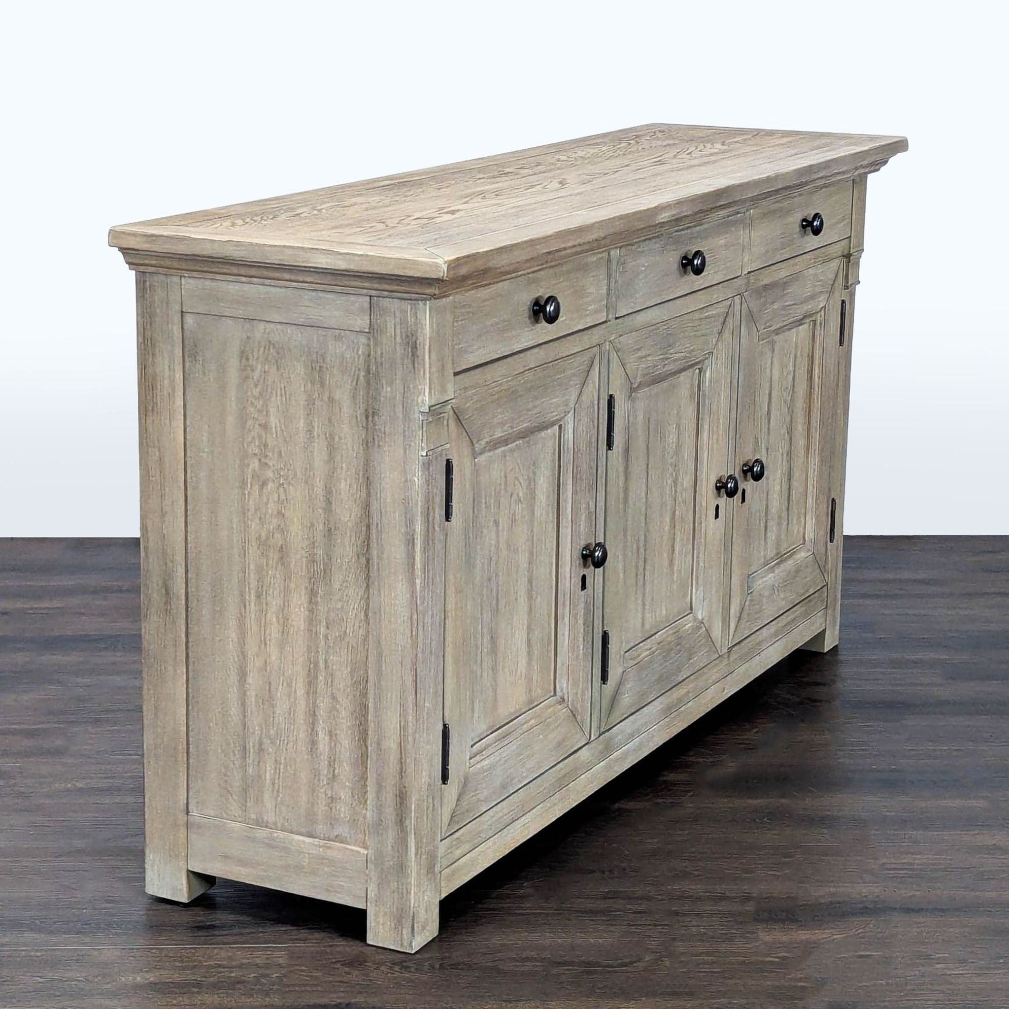Pottery Barn Rustic Sideboard - Thumbnail 3