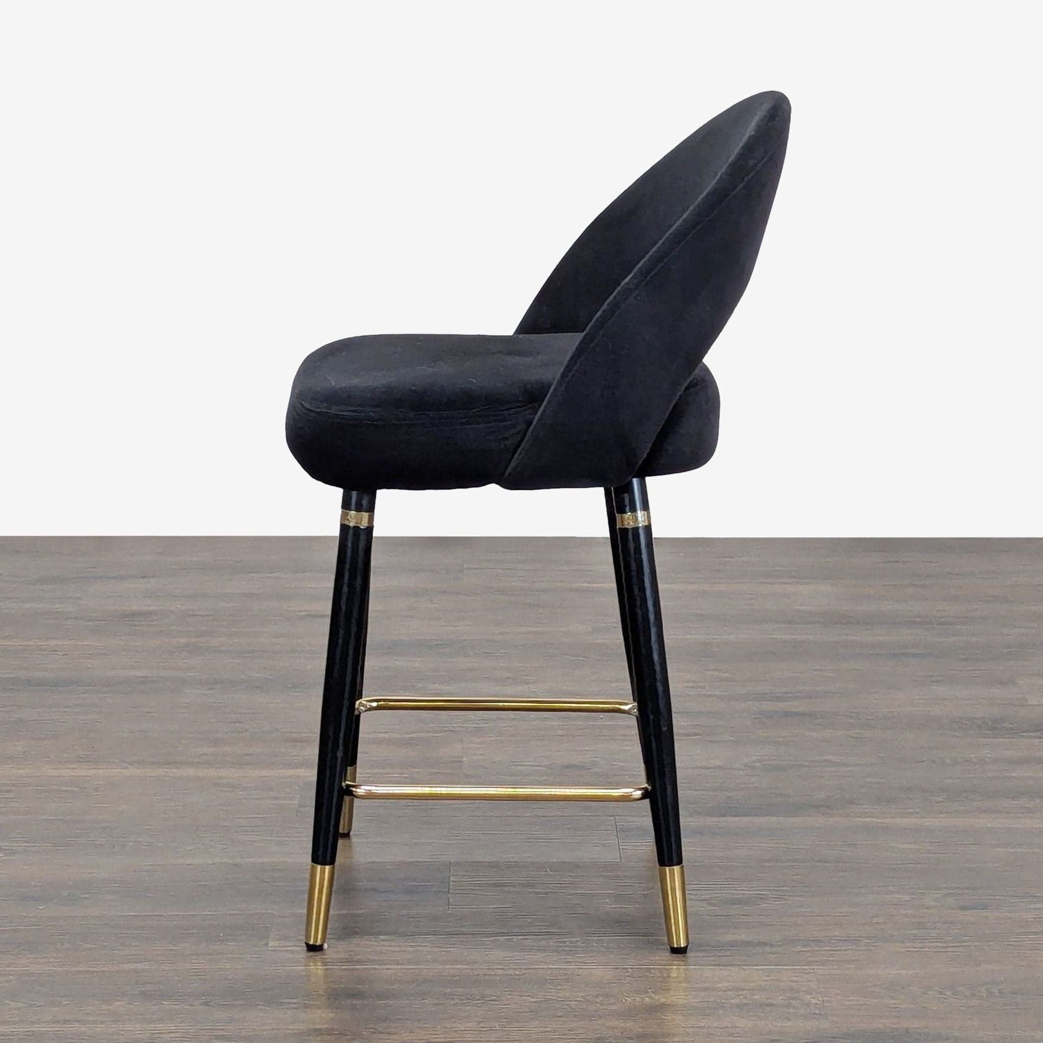 Upholstered Bar Stool - Thumbnail 2