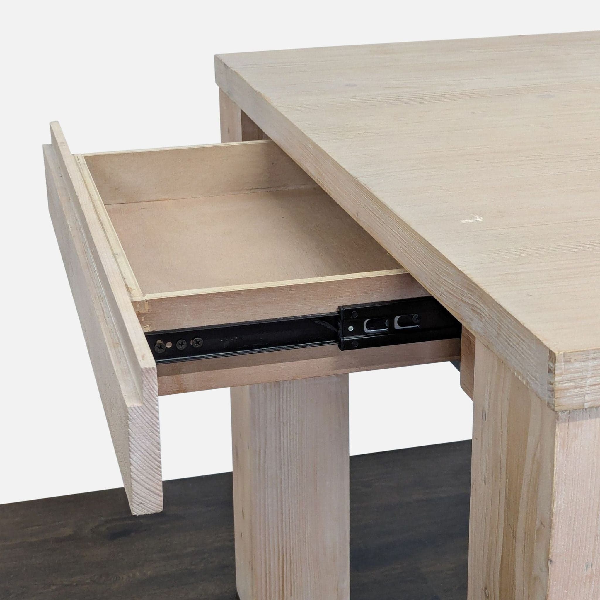 Pottery Barn Folsom Storage Extendable Dining Table - Thumbnail 6